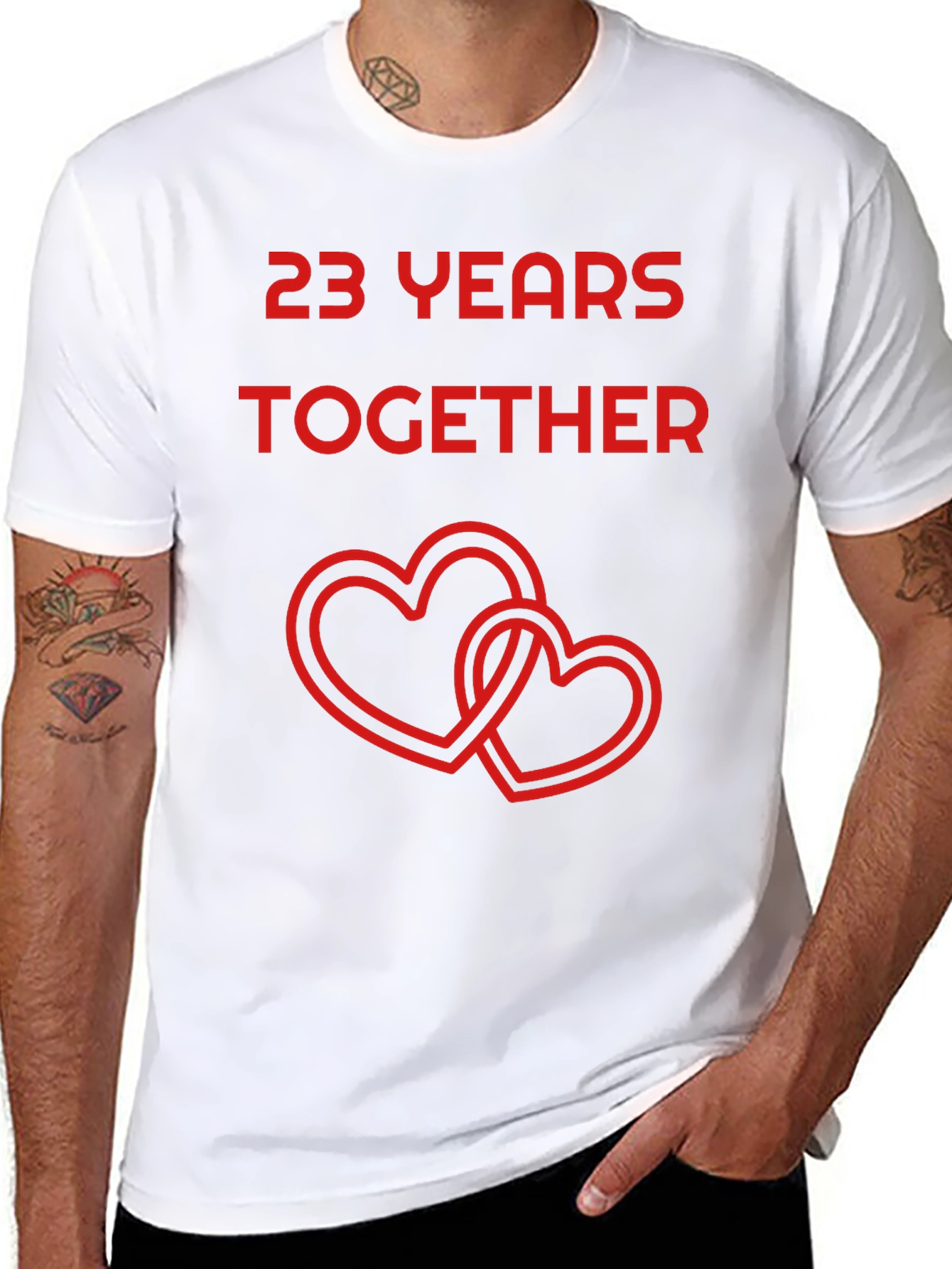 23 Years Together Anniversary T-Shirt