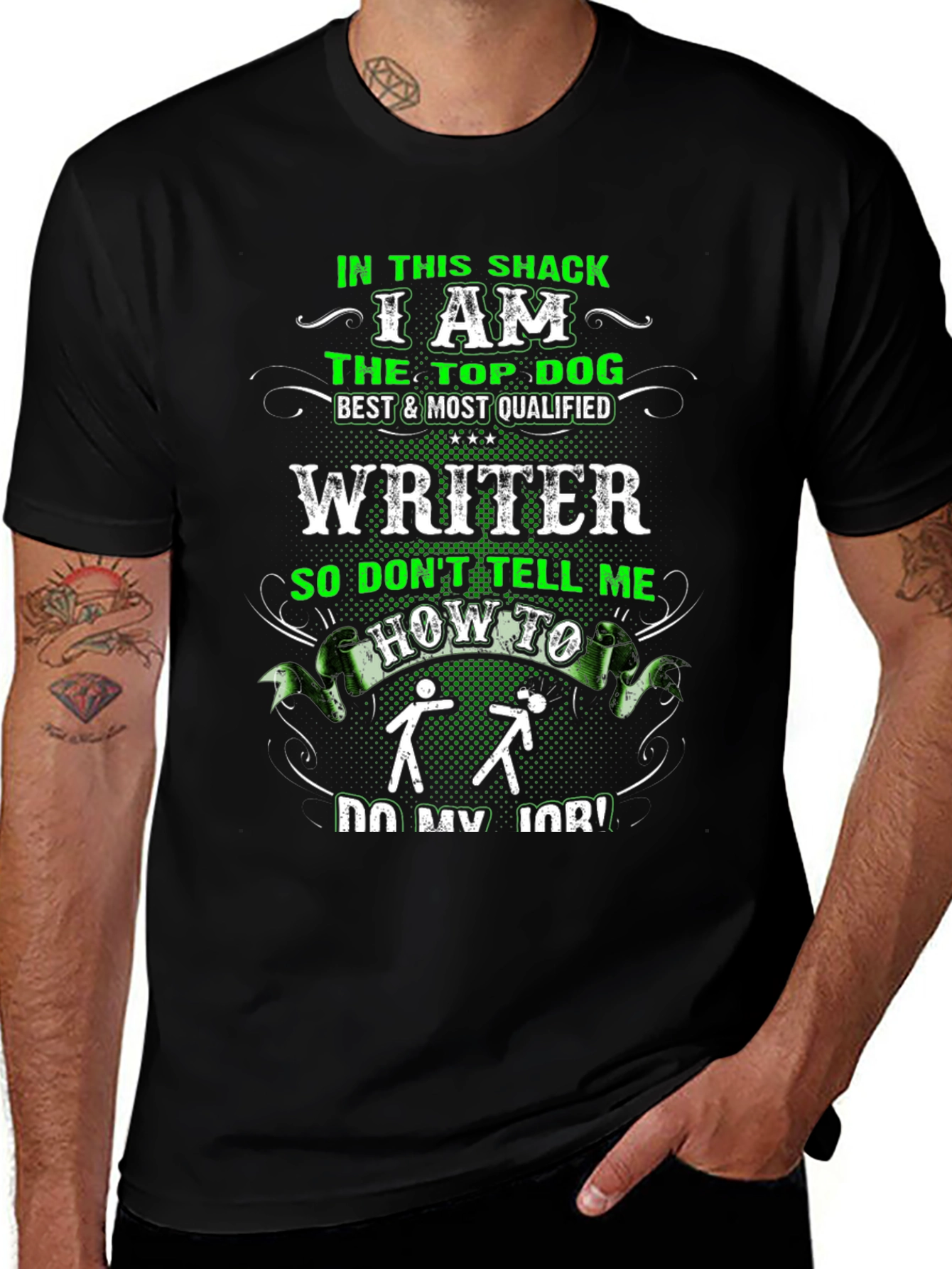Top Dog Writer T-Shirt