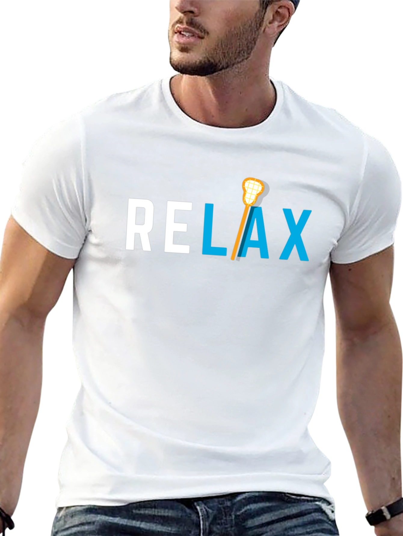 Relax Lacrosse T-Shirt - Stylish Comfort