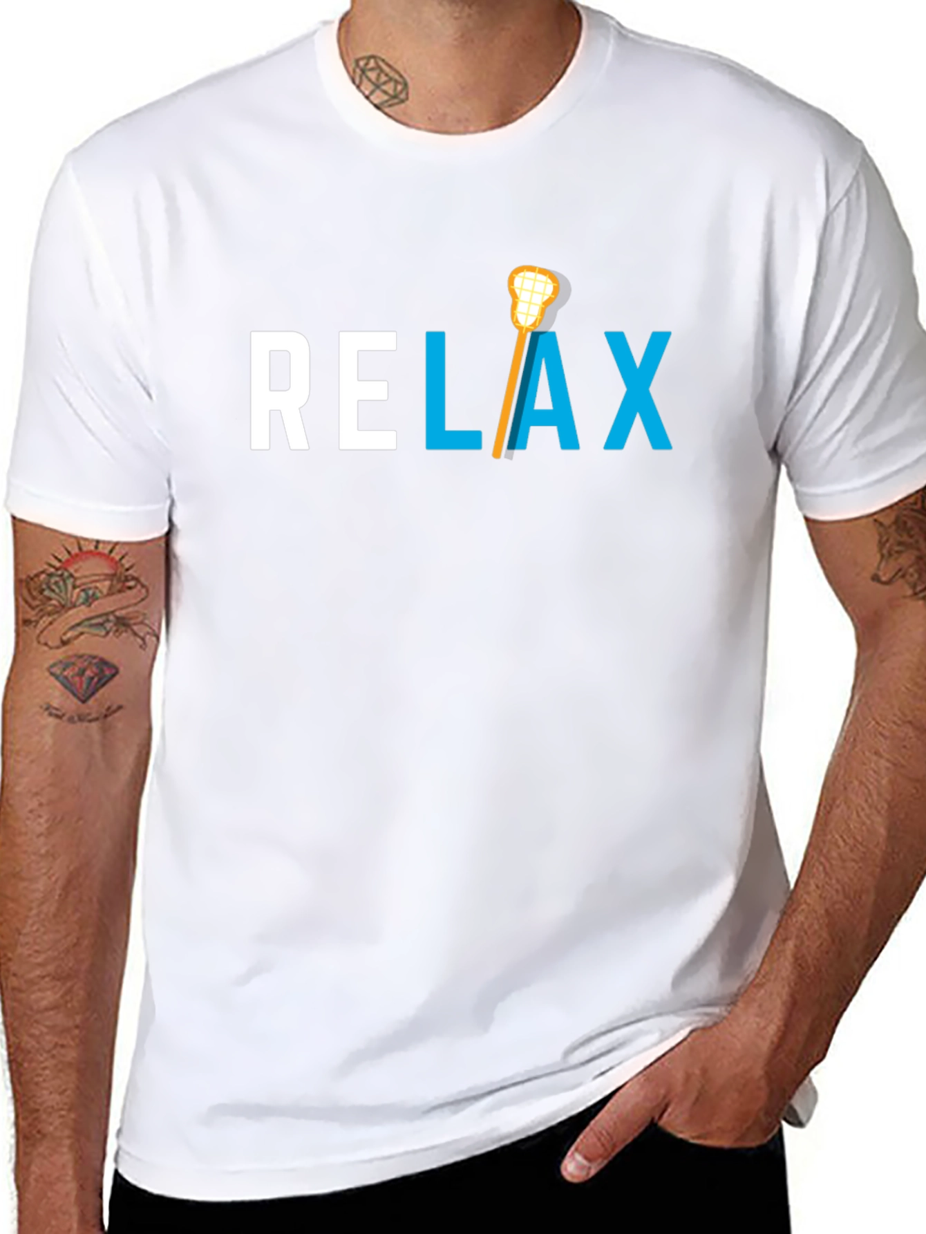 Relax Lacrosse T-Shirt - Stylish Comfort