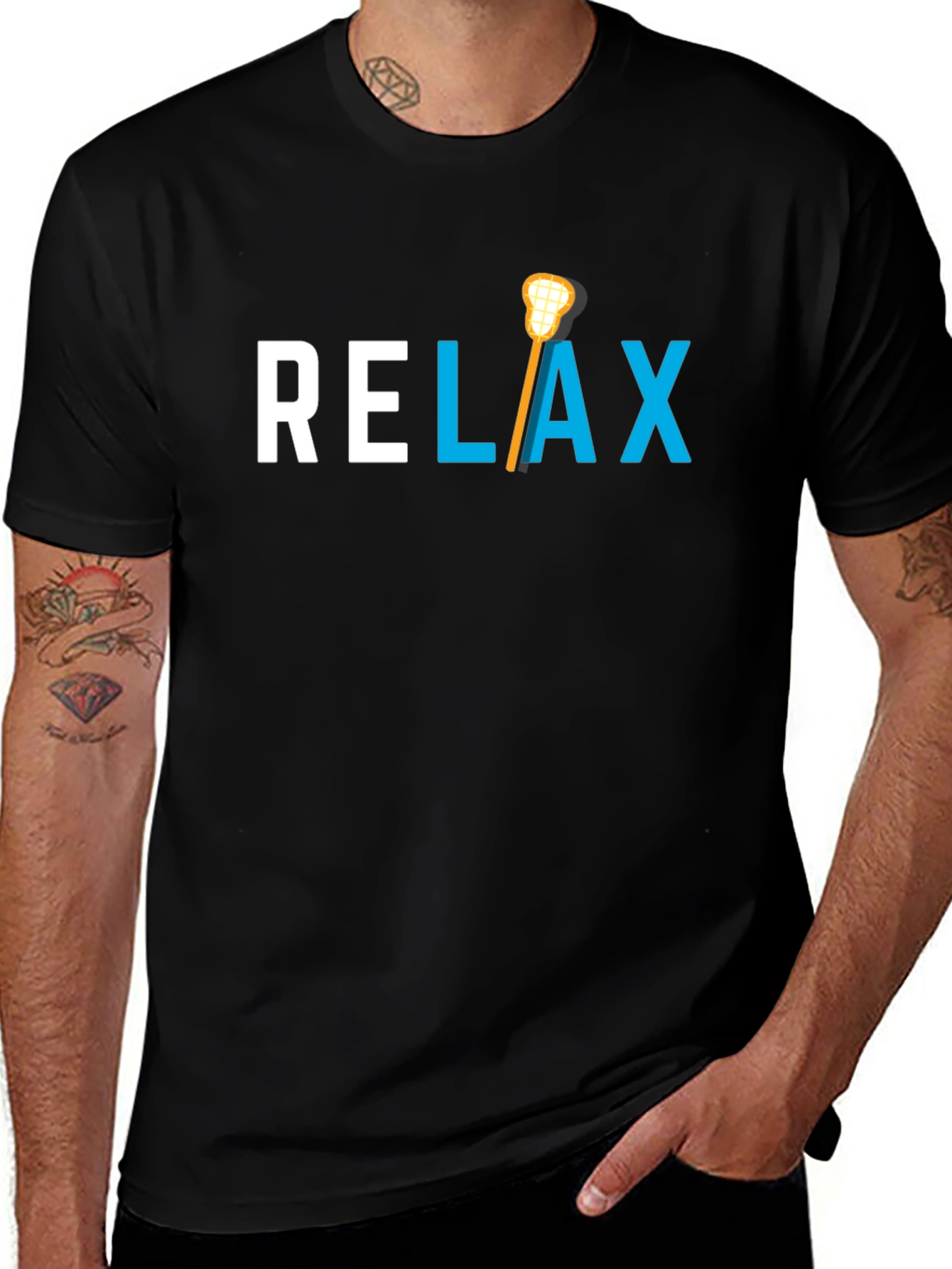 Relax Lacrosse T-Shirt - Stylish Comfort