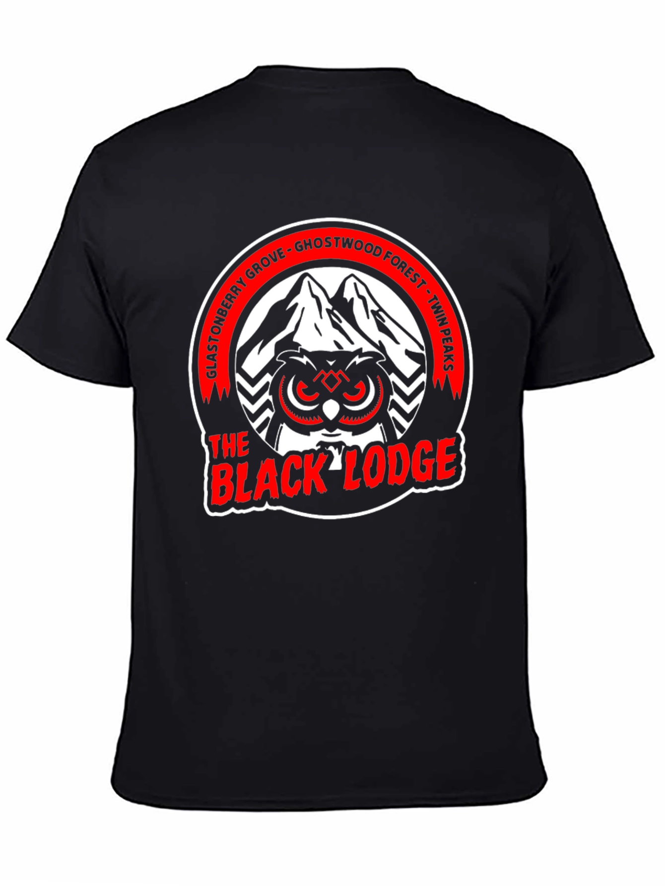 Twin Peaks Black Lodge Owl T-Shirt