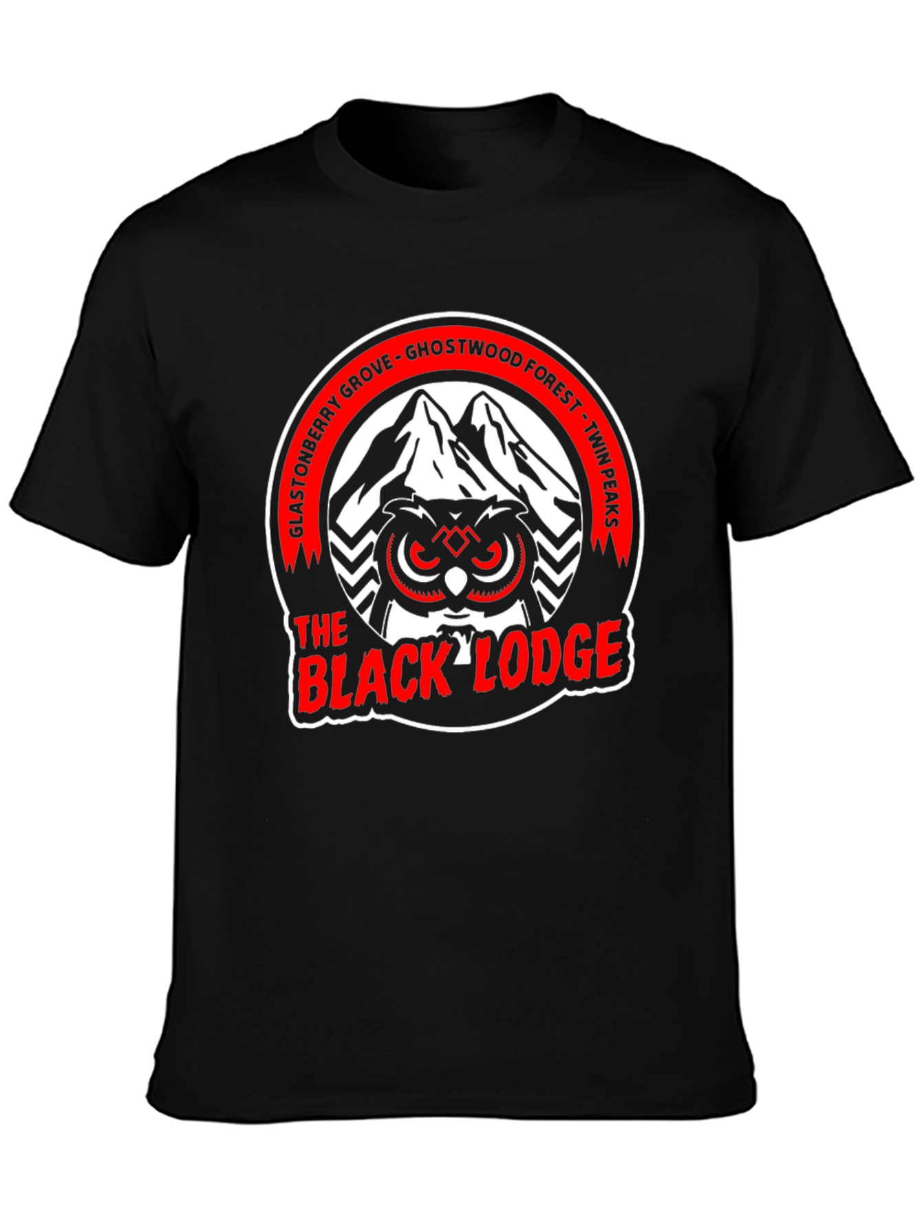 Twin Peaks Black Lodge Owl T-Shirt
