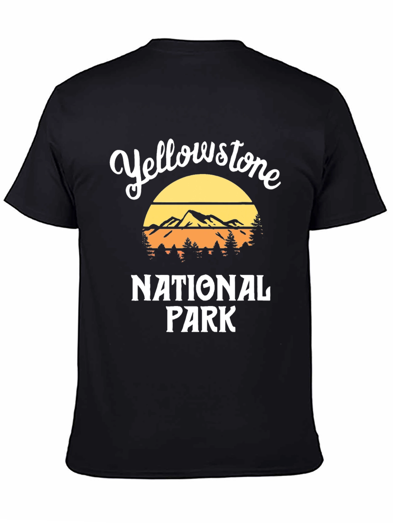 Yellowstone National Park Retro Graphic Tee