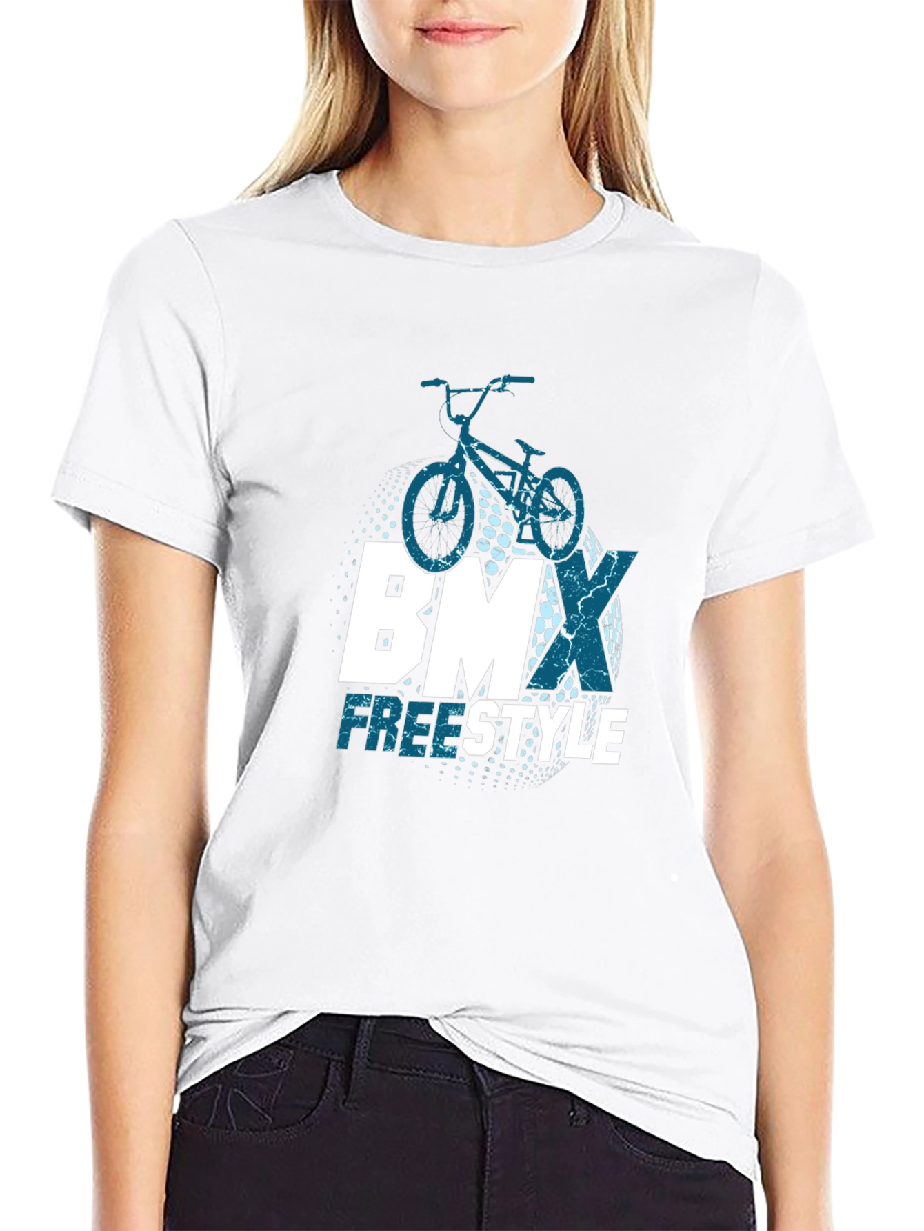 BMX Freestyle Graphic T-Shirt - Cool Bike Design