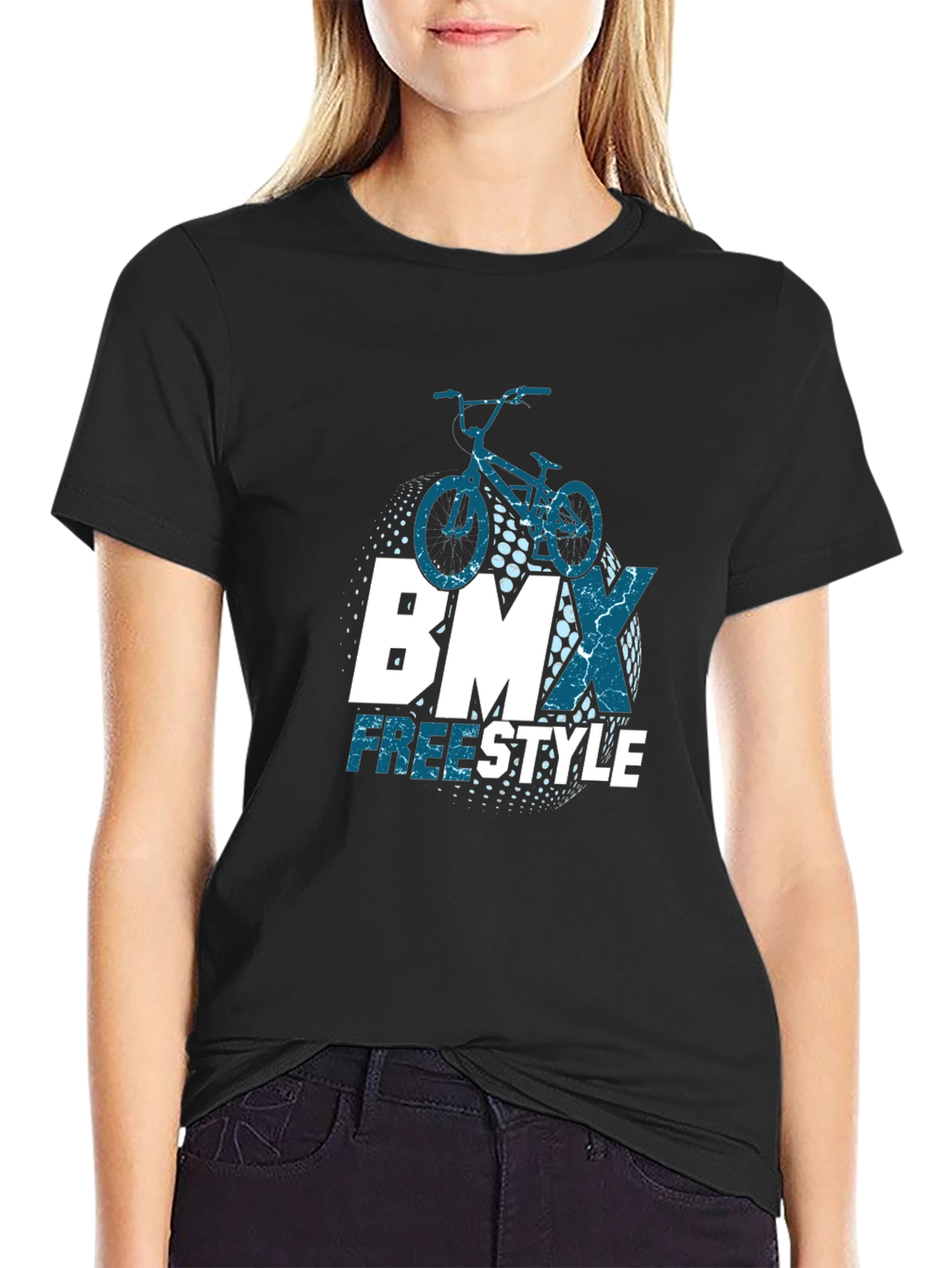 BMX Freestyle Graphic T-Shirt - Cool Bike Design