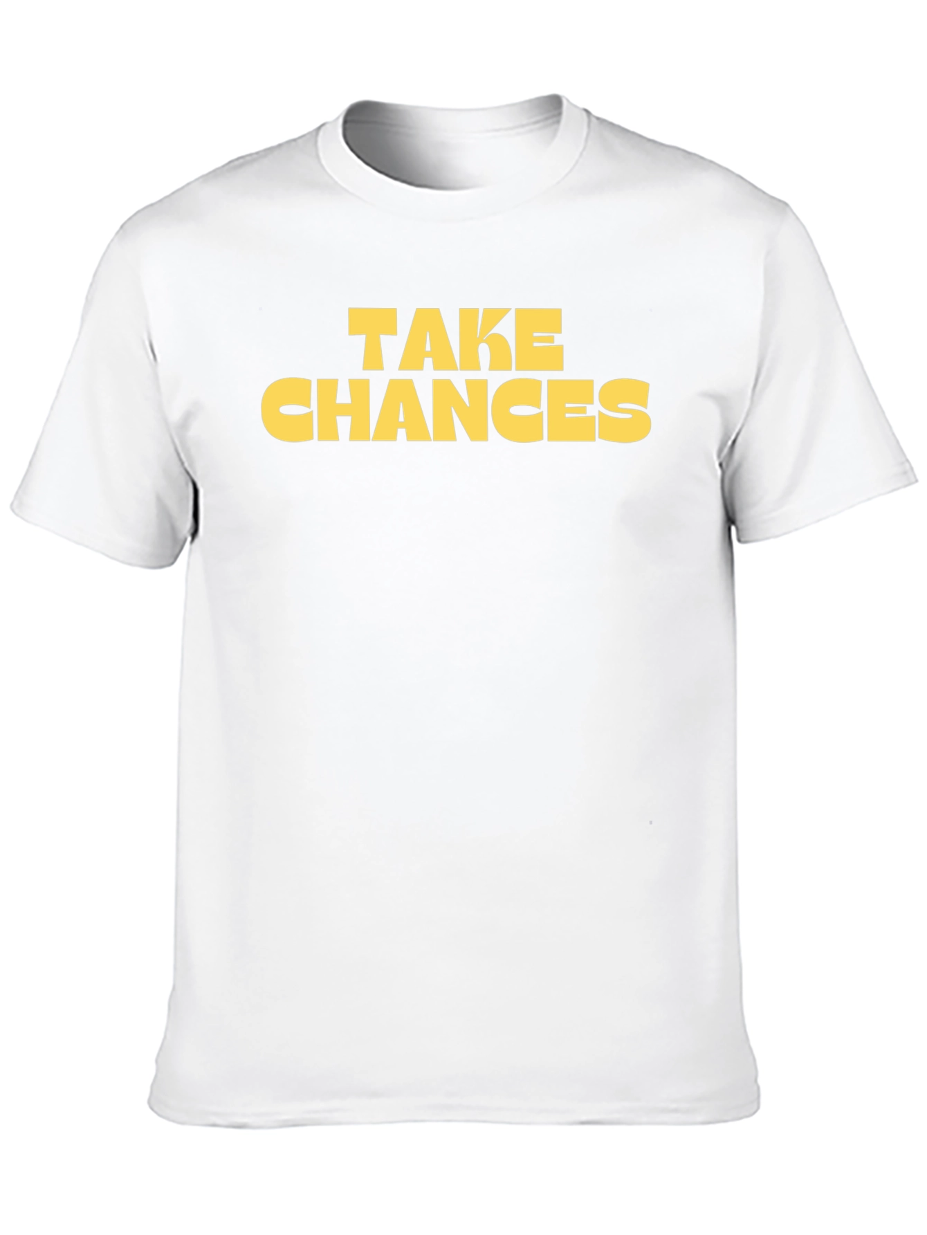 Take Chances Graphic Tee - Bold Statement Shirt