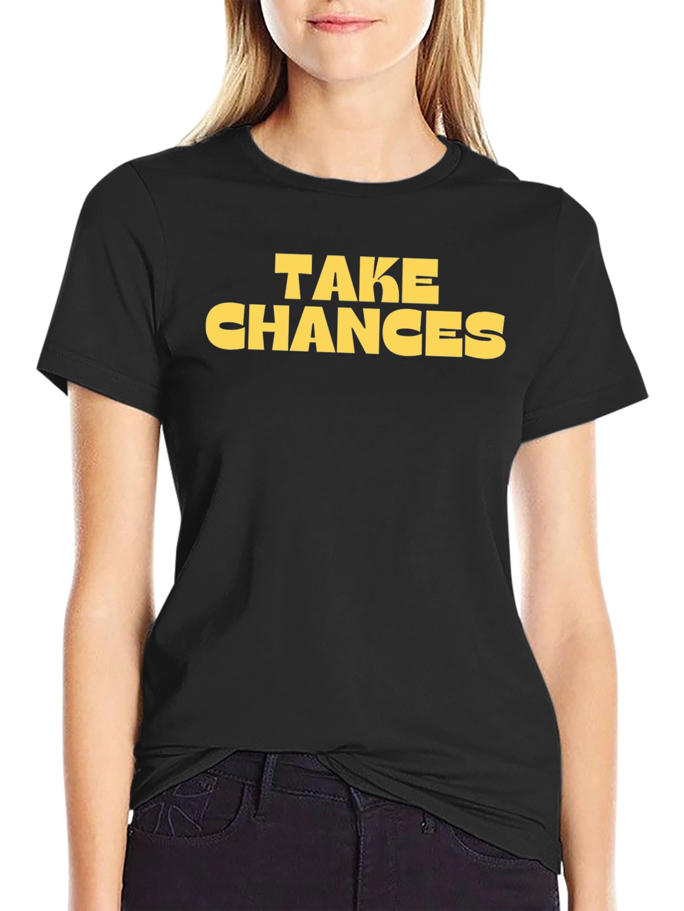 Take Chances Graphic Tee - Bold Statement Shirt