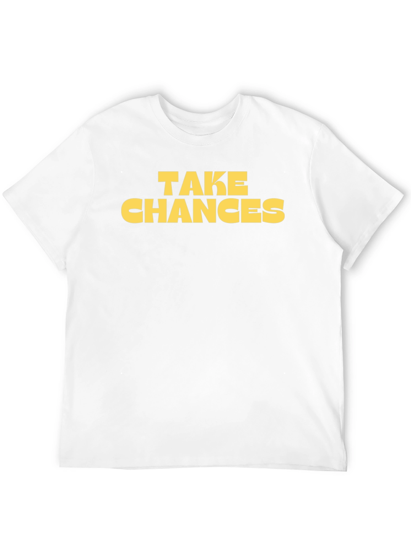Take Chances Graphic Tee - Bold Statement Shirt