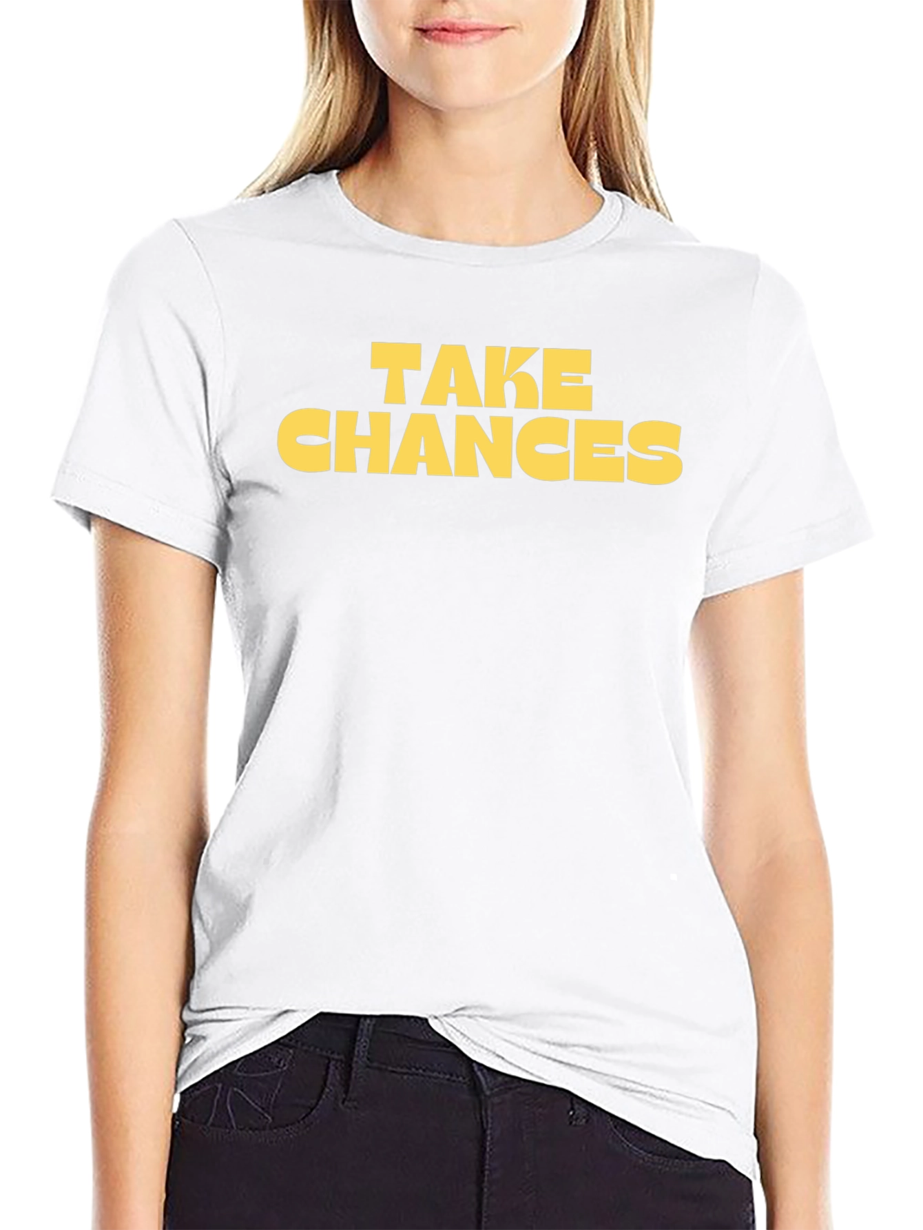Take Chances Graphic Tee - Bold Statement Shirt