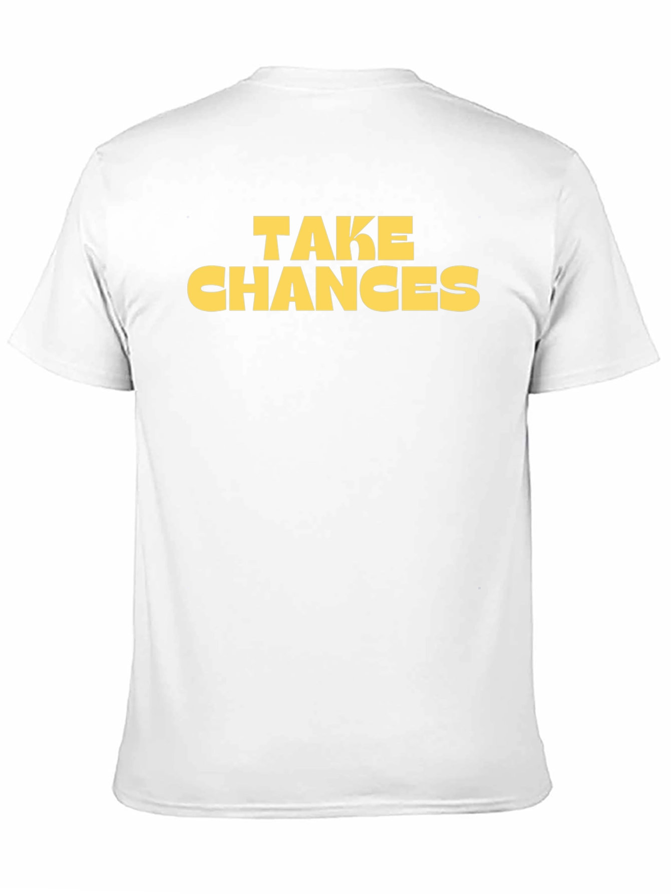 Take Chances Graphic Tee - Bold Statement Shirt
