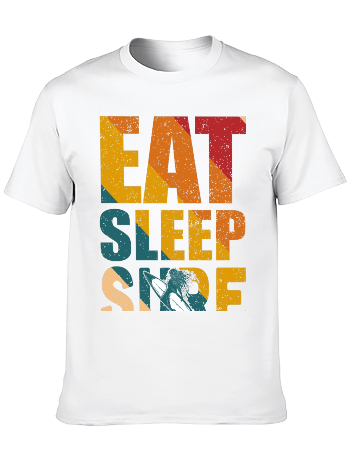 Eat Sleep Surf T-Shirt - Surfing Lifestyle Tee