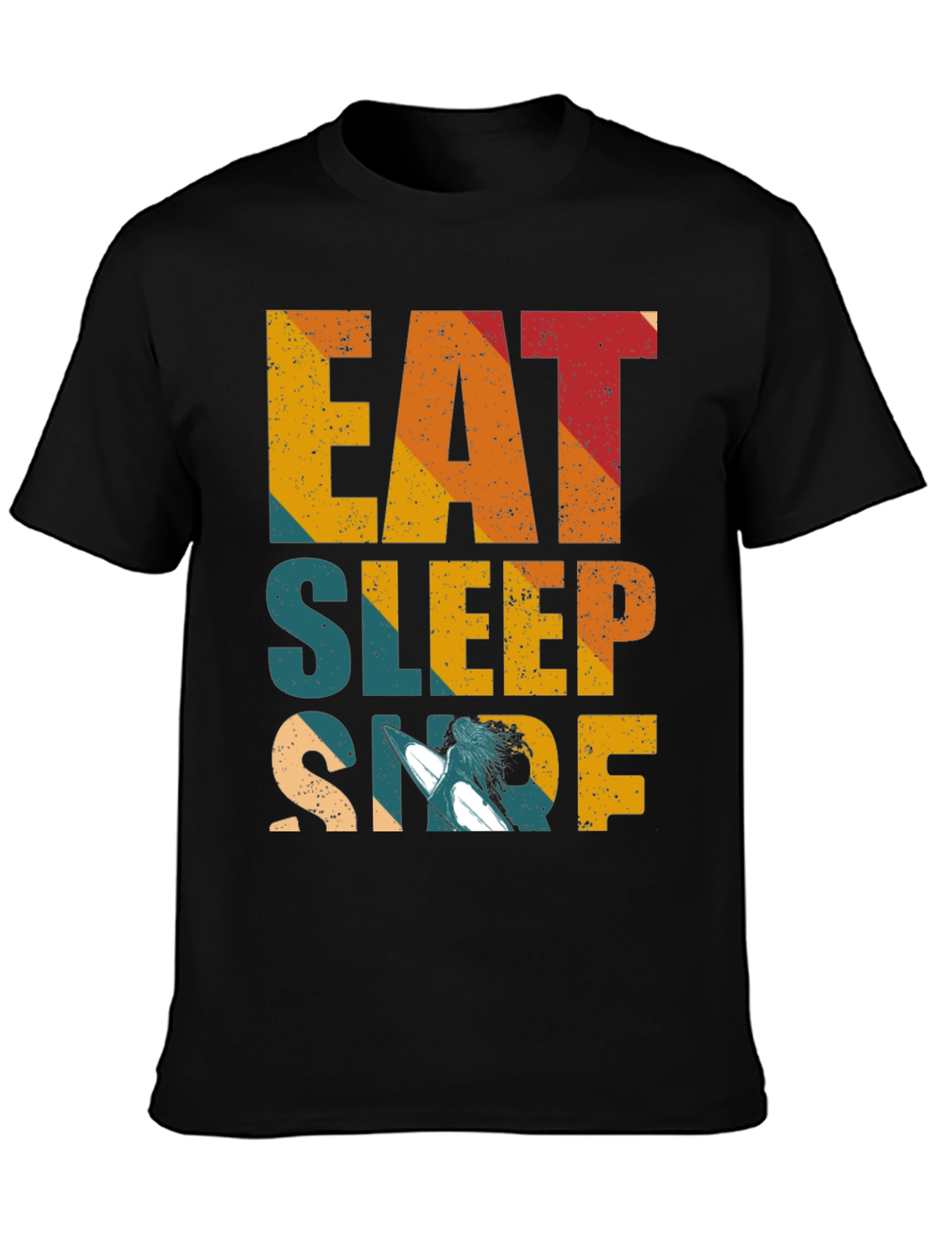 Eat Sleep Surf T-Shirt - Surfing Lifestyle Tee