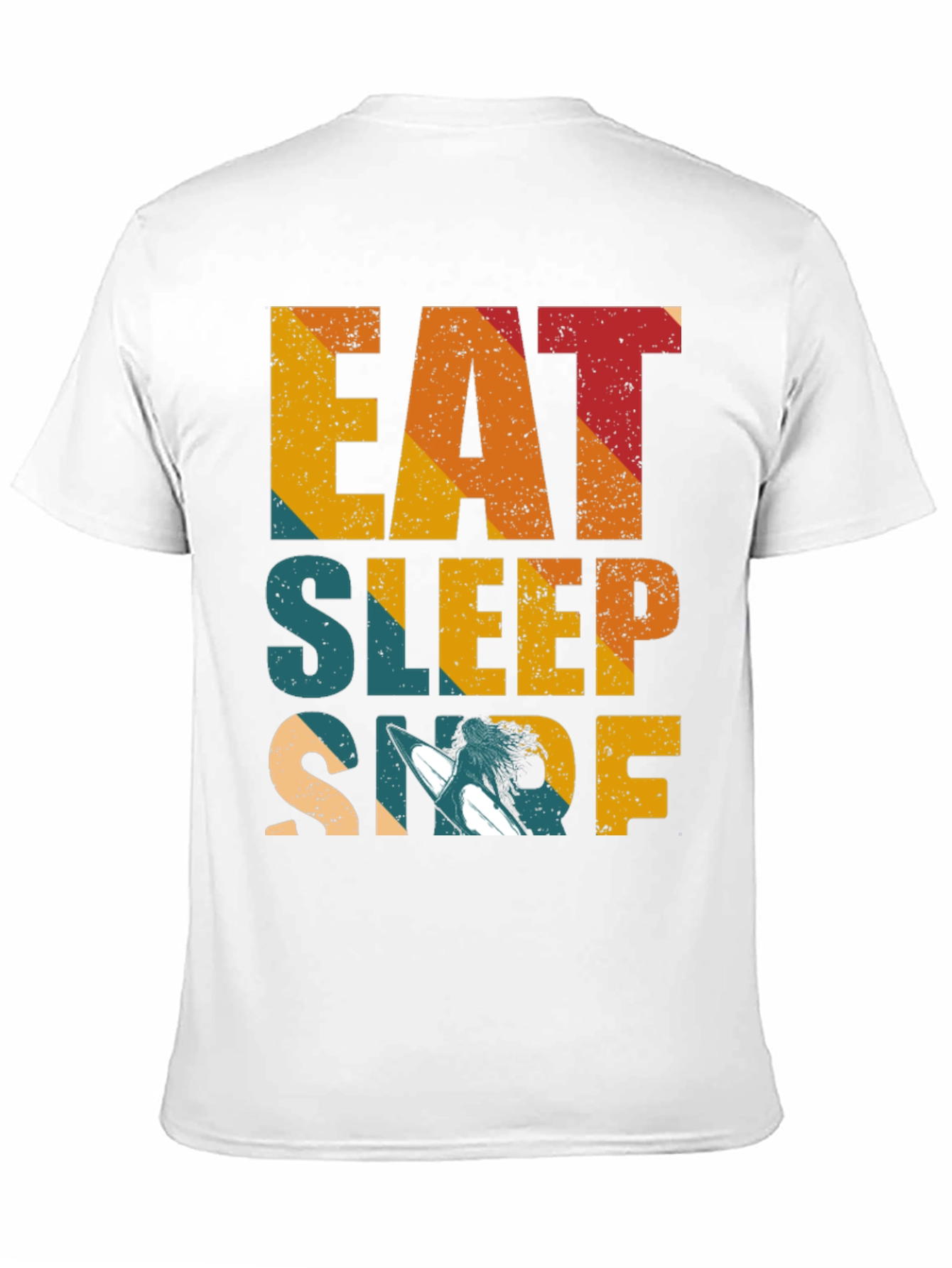 Eat Sleep Surf T-Shirt - Surfing Lifestyle Tee