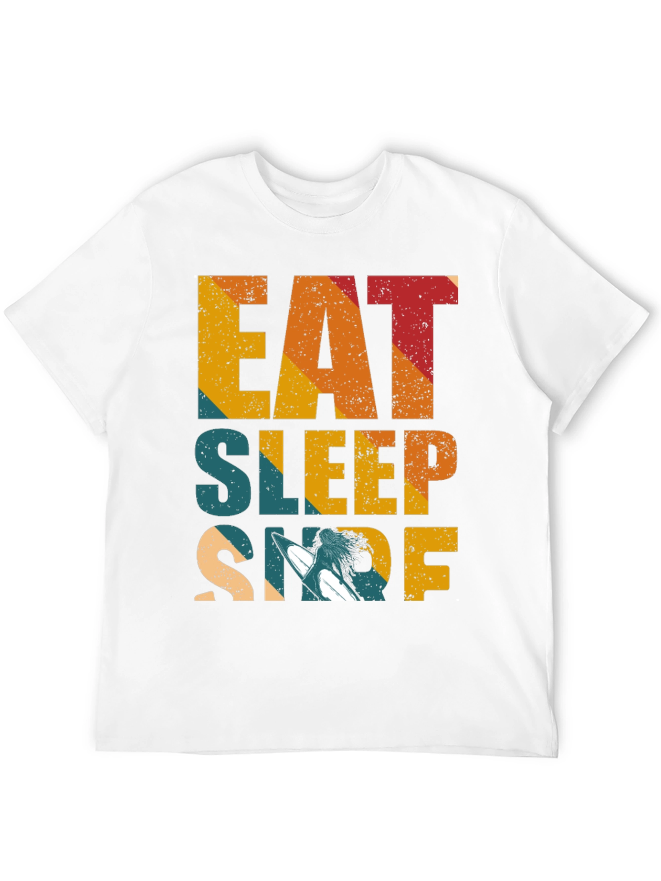 Eat Sleep Surf T-Shirt - Surfing Lifestyle Tee