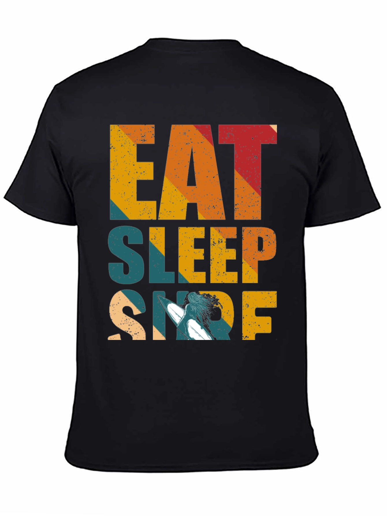 Eat Sleep Surf T-Shirt - Surfing Lifestyle Tee