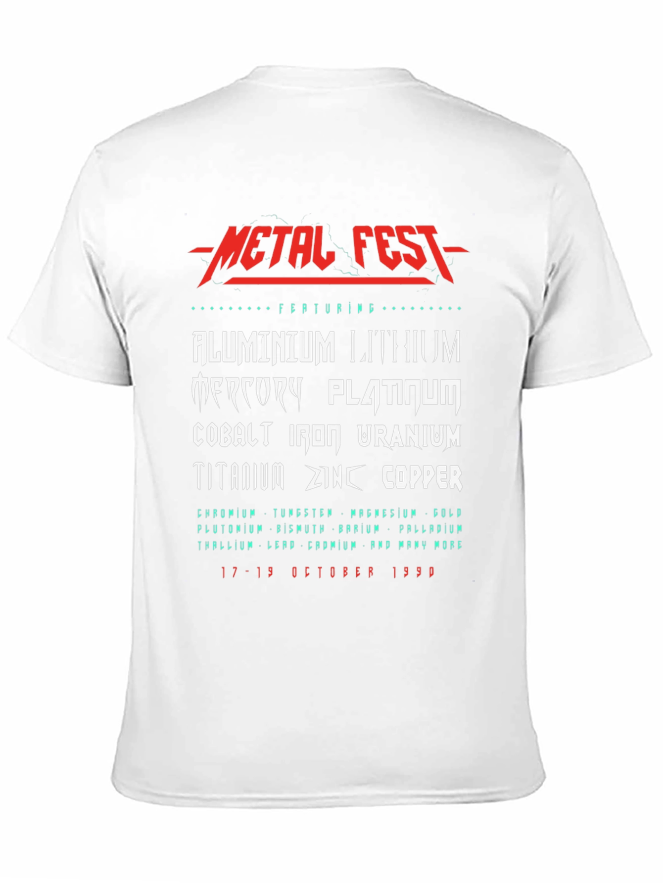 Metal Fest T-Shirt - October 1990