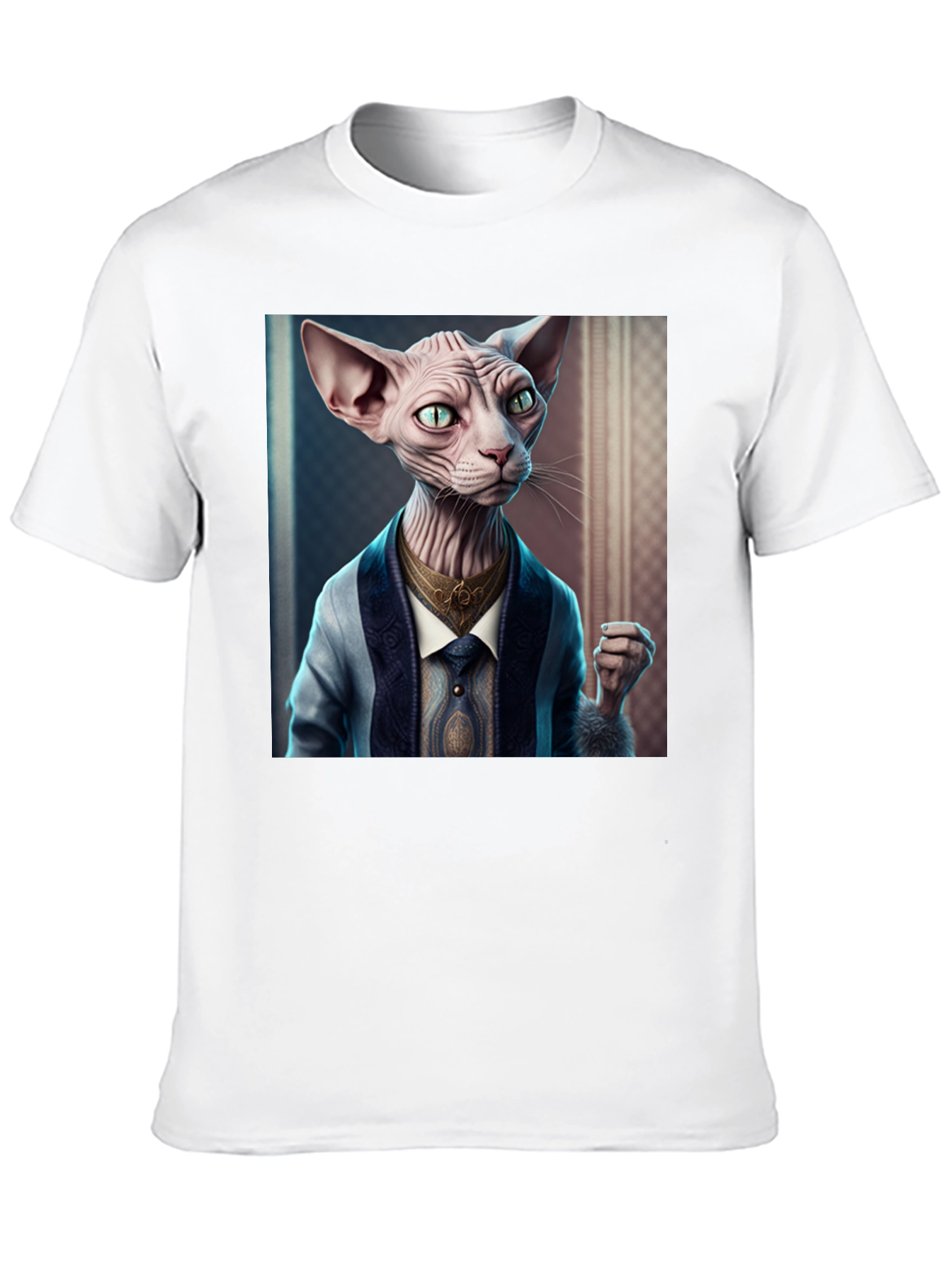 Sophisticated Sphynx Cat T-Shirt