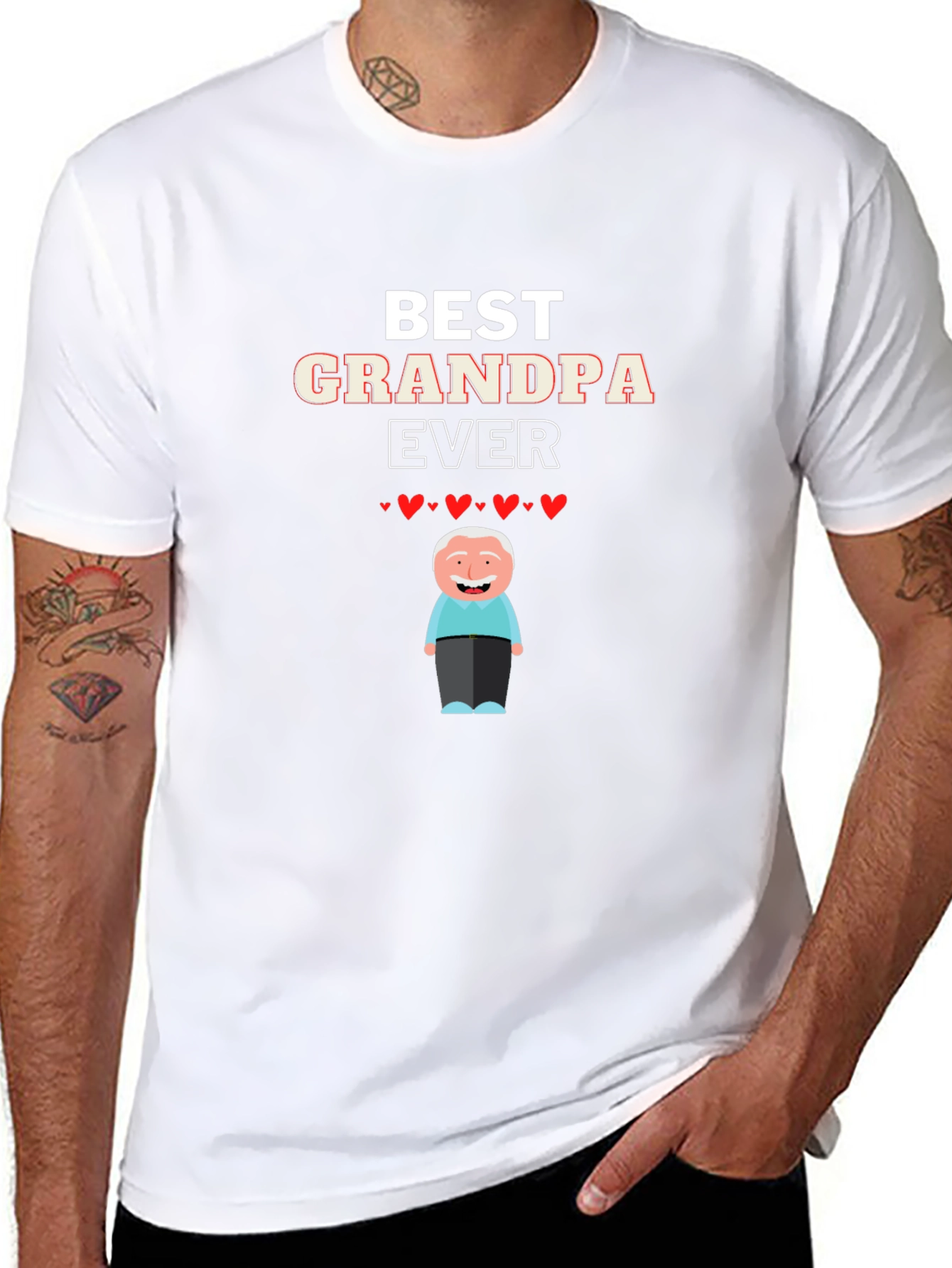 Best Grandpa Ever T-Shirt