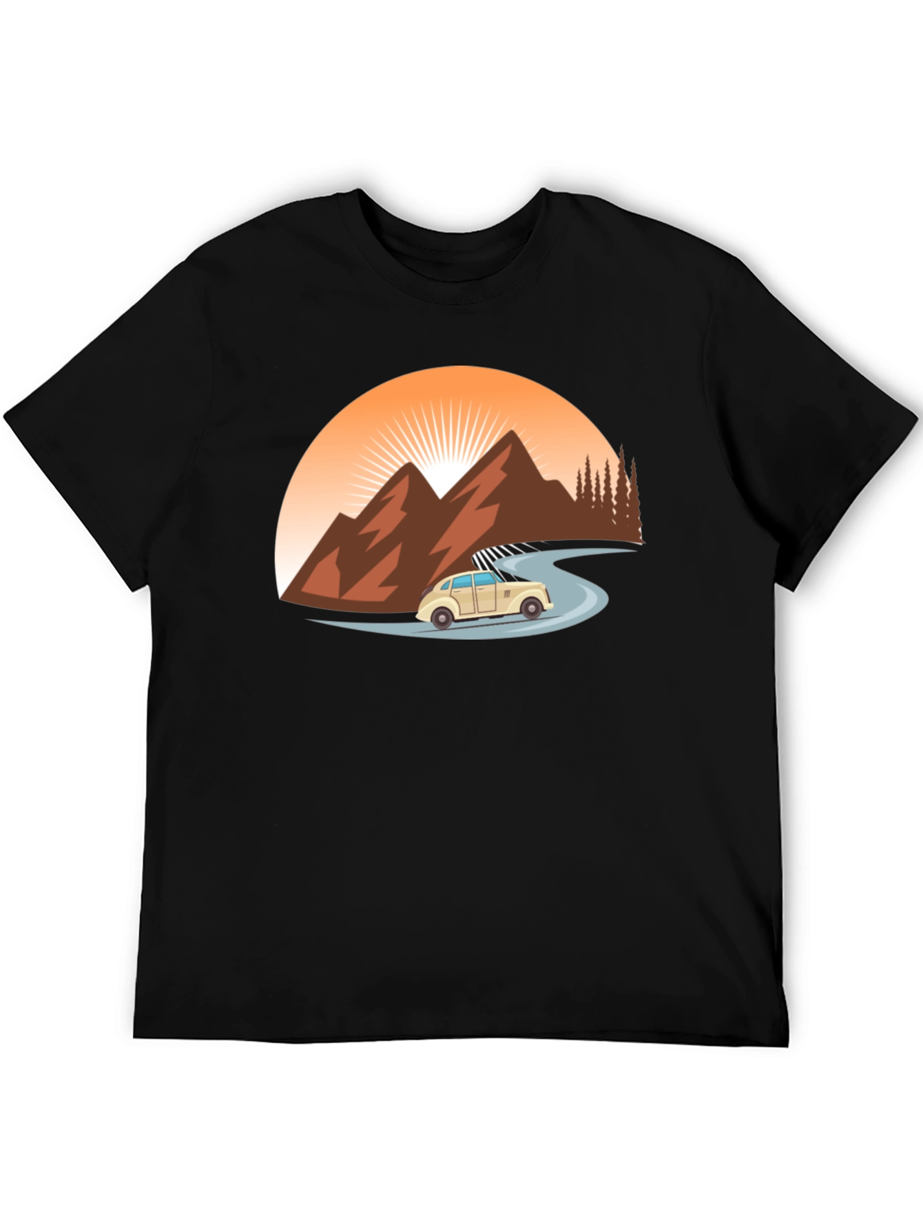 Retro Road Trip T-Shirt - Adventure Awaits!
