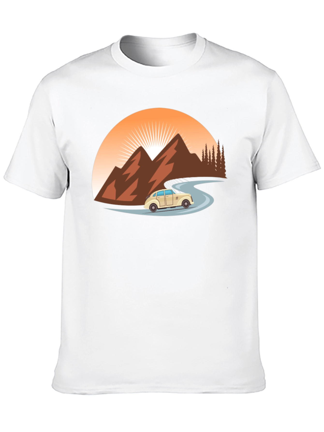 Retro Road Trip T-Shirt - Adventure Awaits!