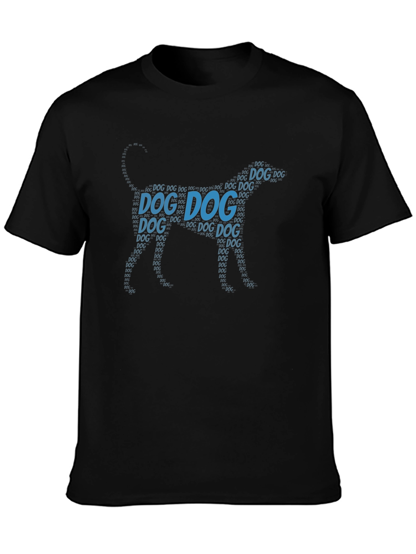 Dog Word Art Graphic T-Shirt