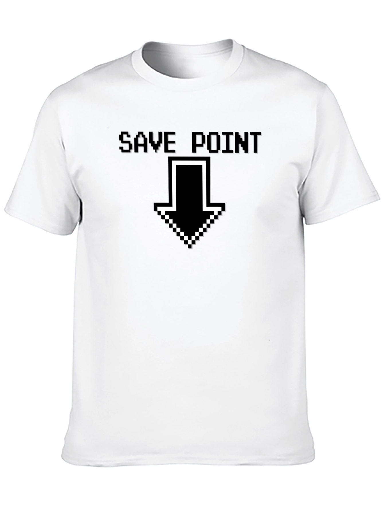 Save Point Arrow Pixel Art T-Shirt