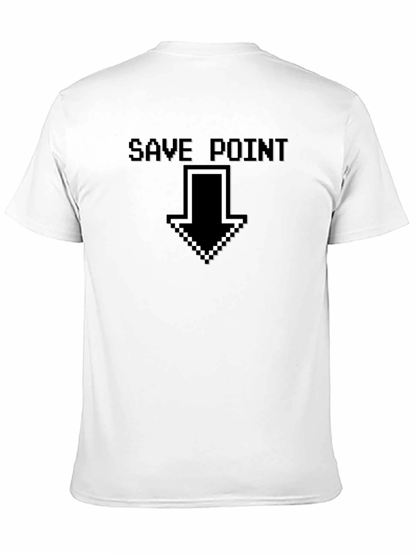 Save Point Arrow Pixel Art T-Shirt