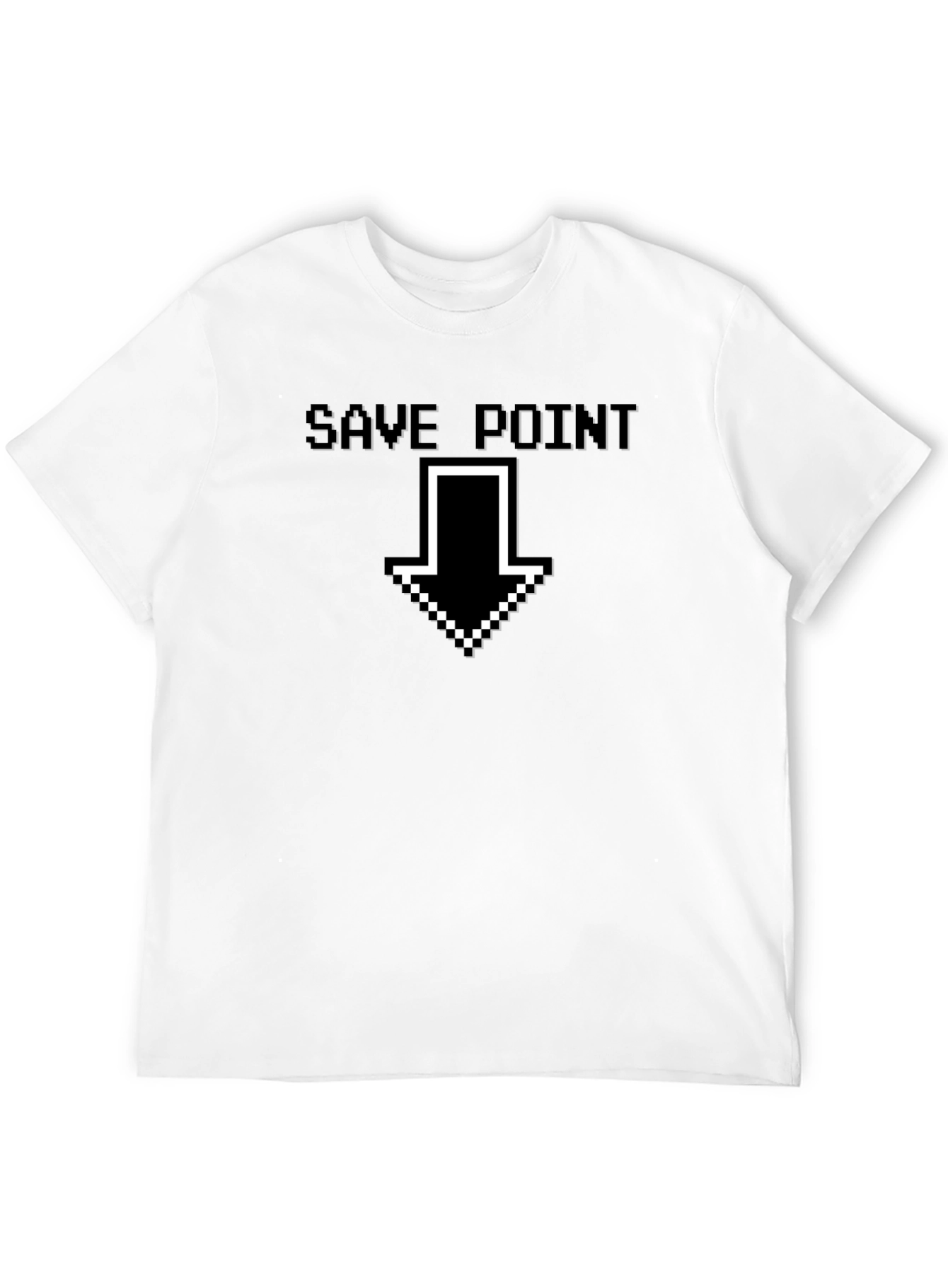 Save Point Arrow Pixel Art T-Shirt