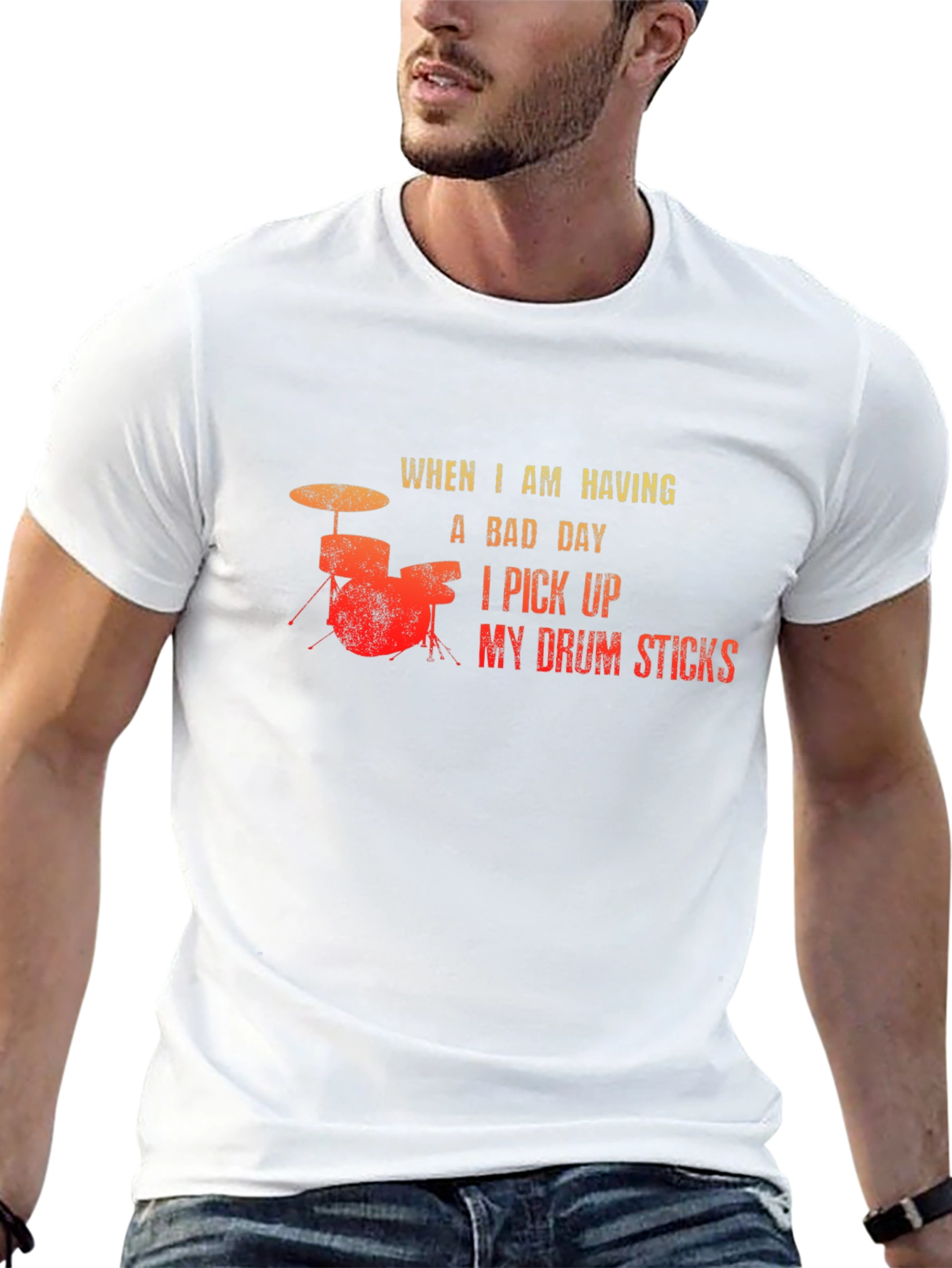 Drum Sticks T-Shirt - Musician Gift