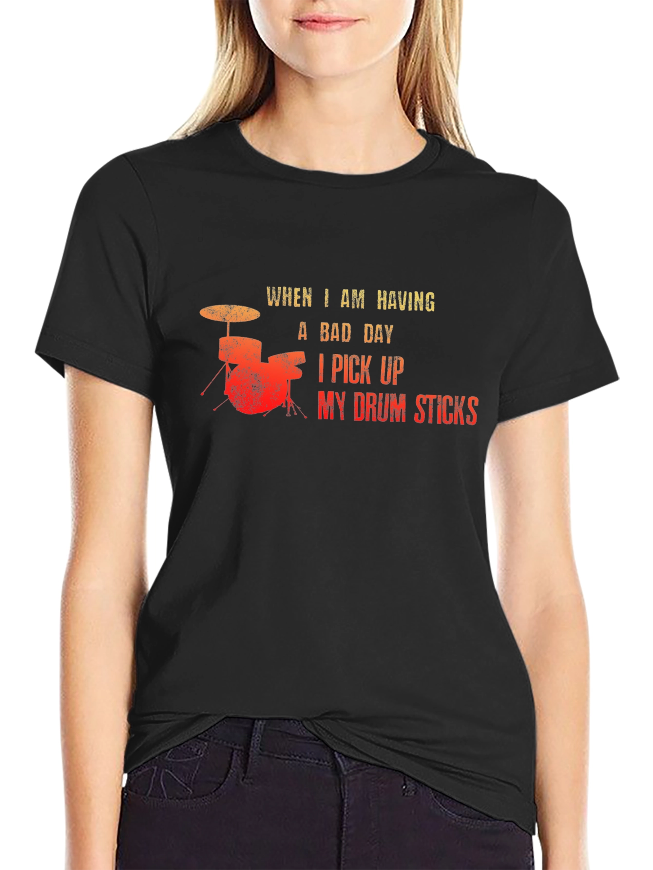 Drum Sticks T-Shirt - Musician Gift
