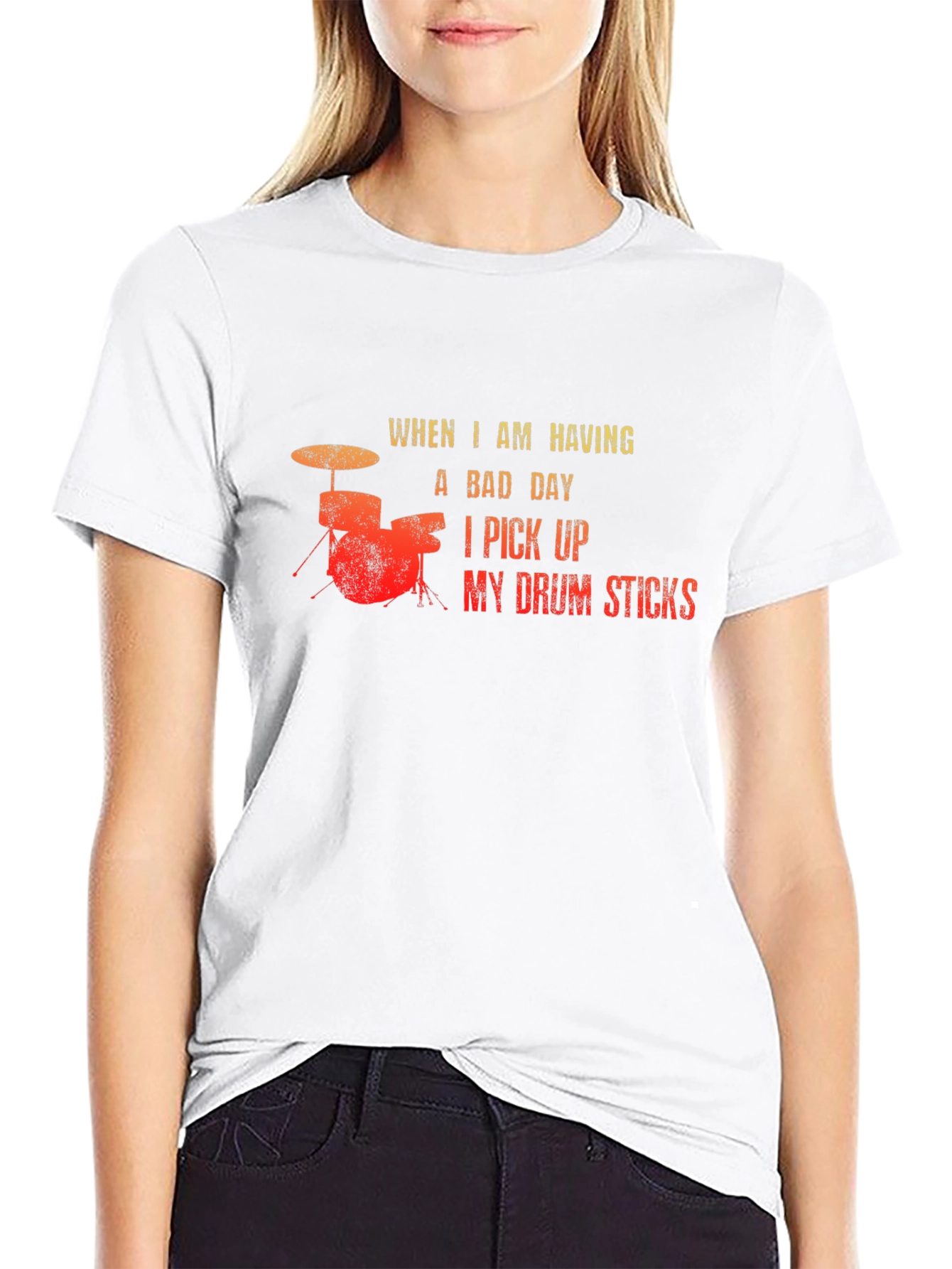 Drum Sticks T-Shirt - Musician Gift