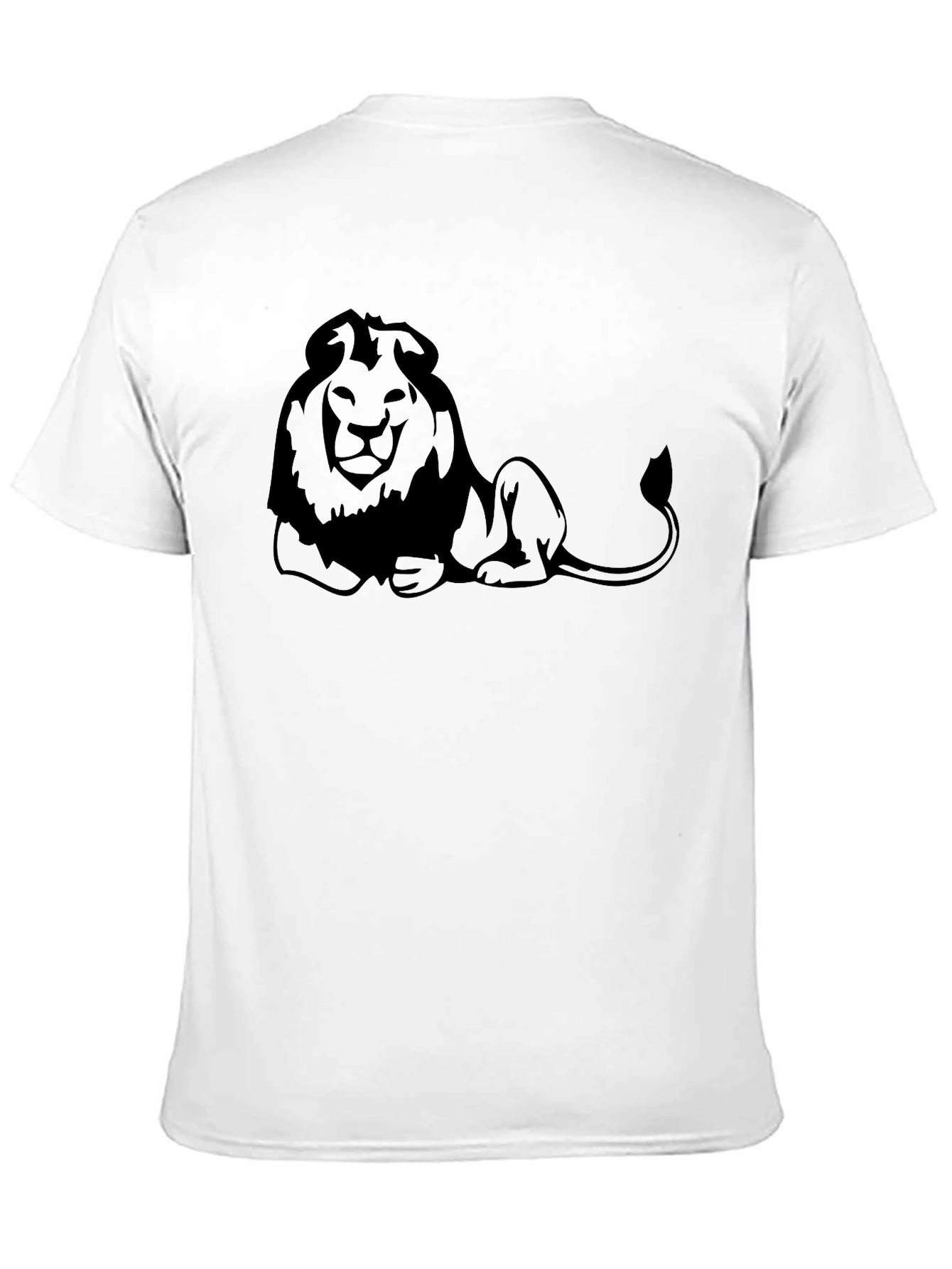 Black Lion Graphic T-Shirt - Cool Casual Tee