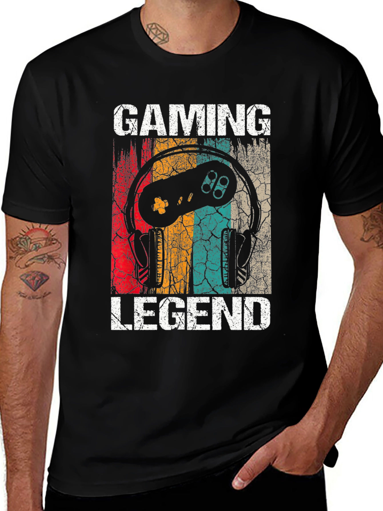Gaming Legend T-Shirt - Retro Gamer Style