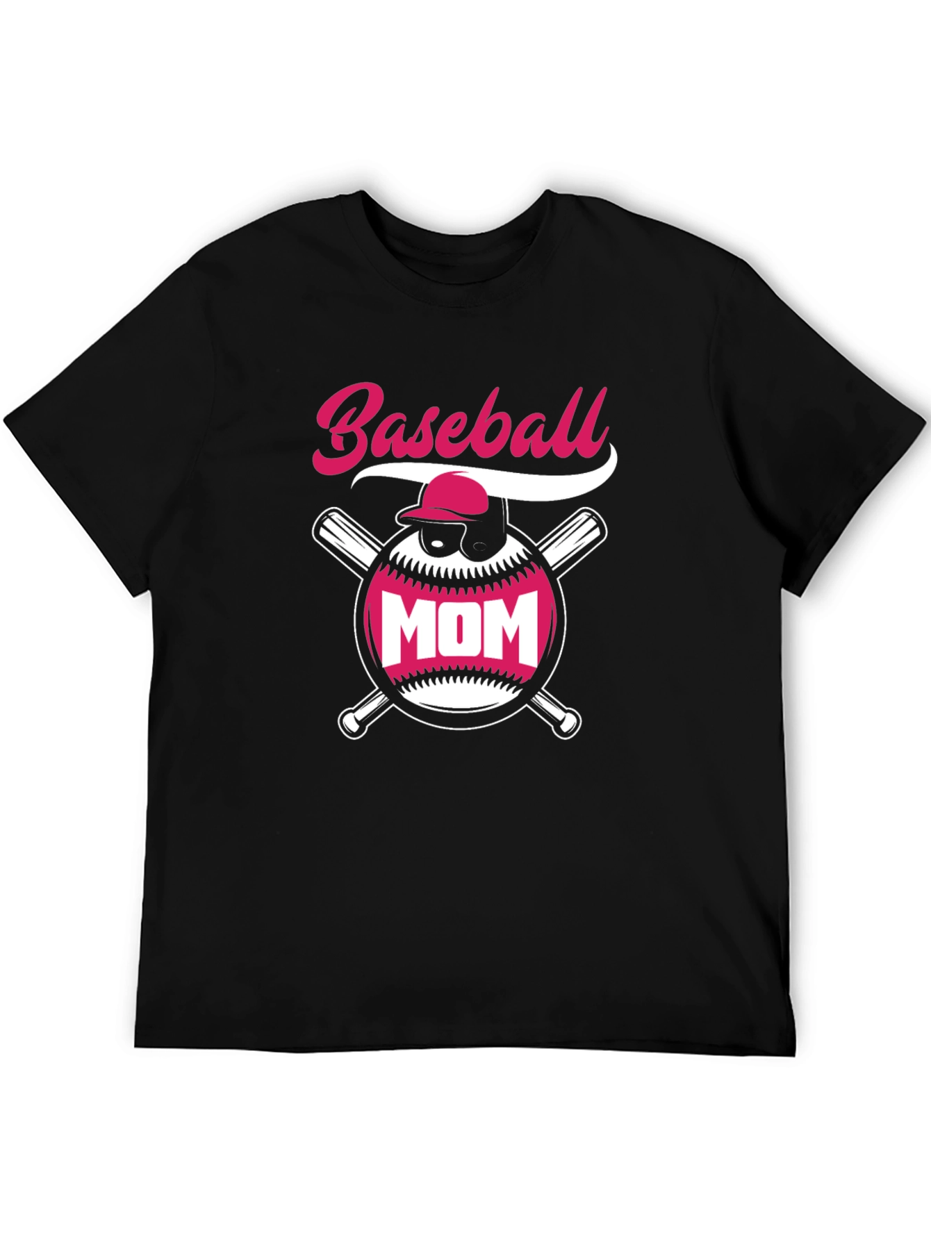 Baseball Mom Graphic T-Shirt