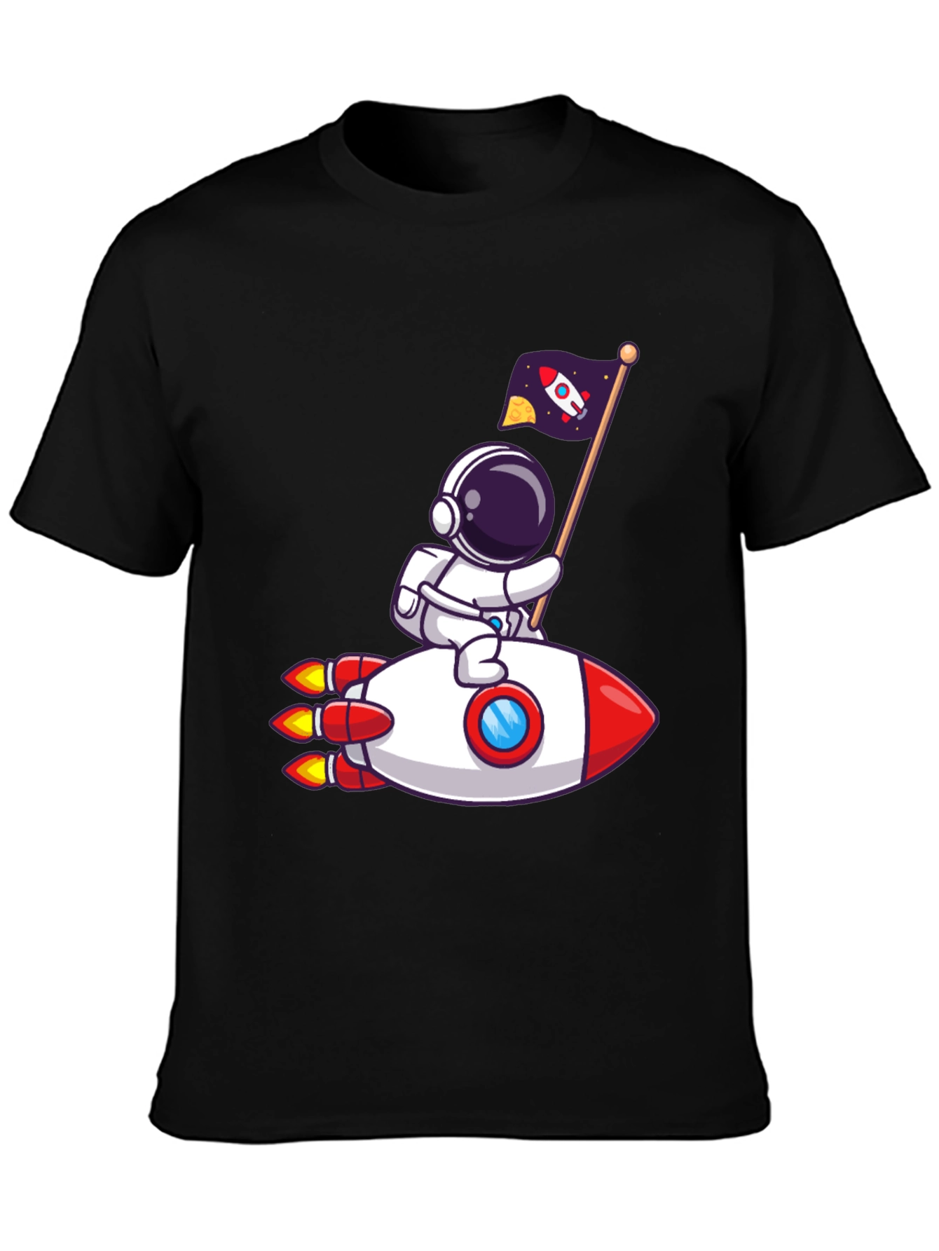Astronaut Rocket T-Shirt - Space Adventure!