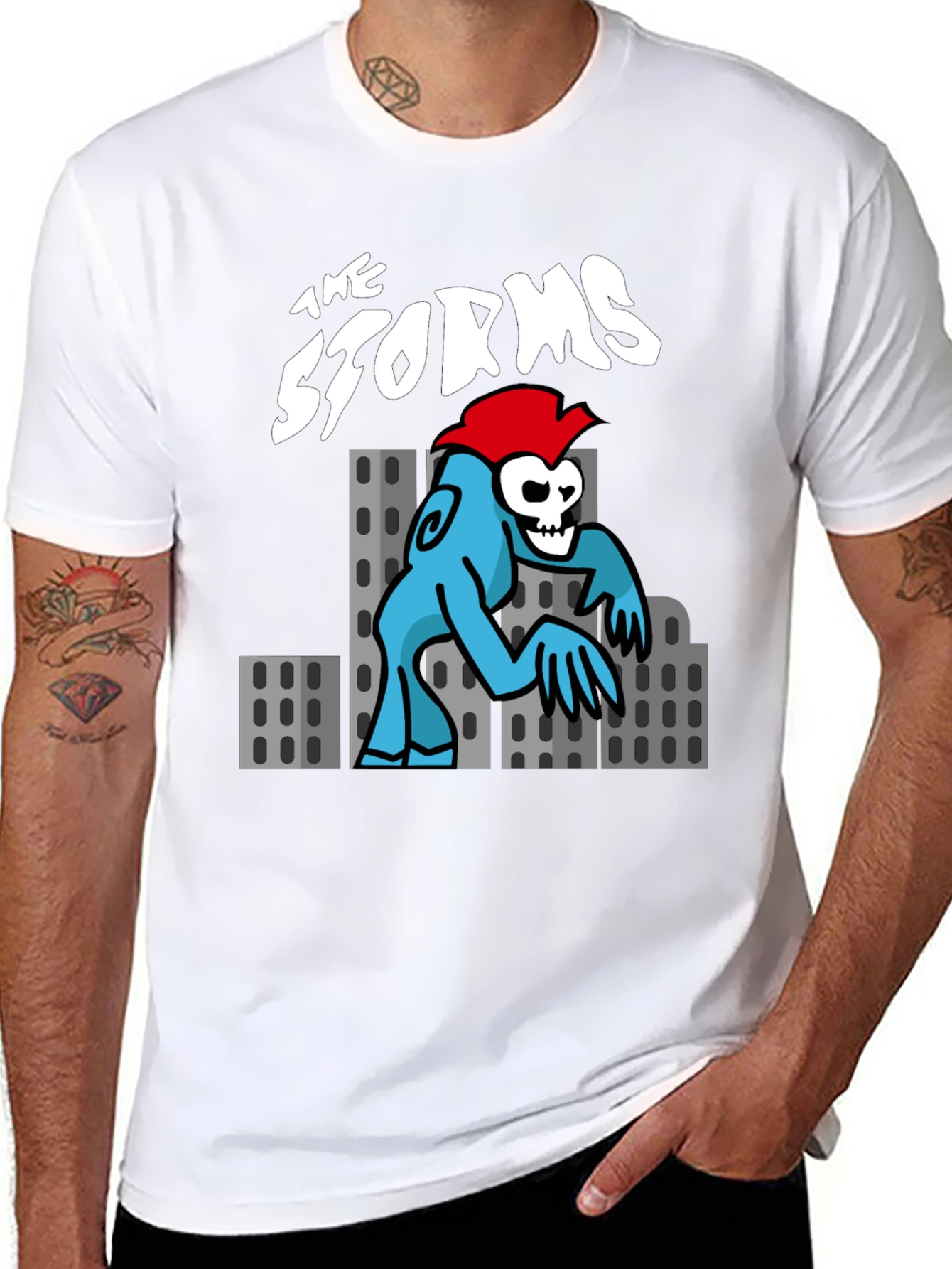 The Storms Graphic T-Shirt - Classic Rock Style