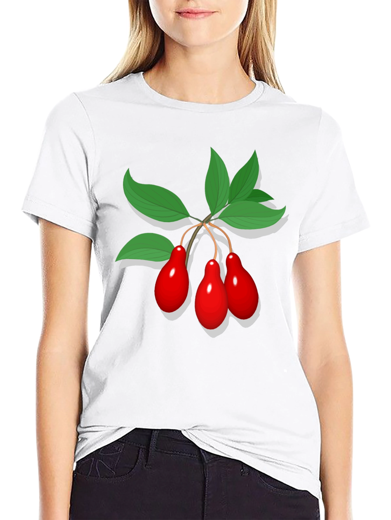 Dogwood Fruit Graphic Tee - Premium Comfort