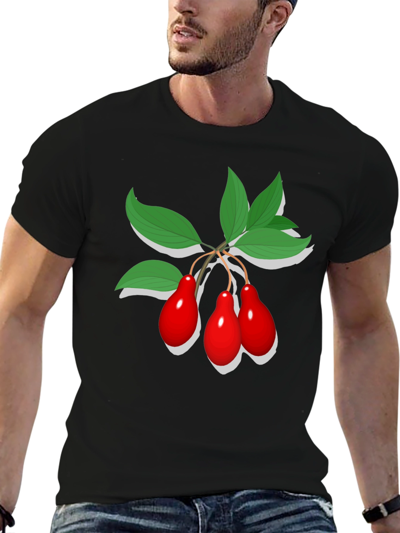 Dogwood Fruit Graphic Tee - Premium Comfort