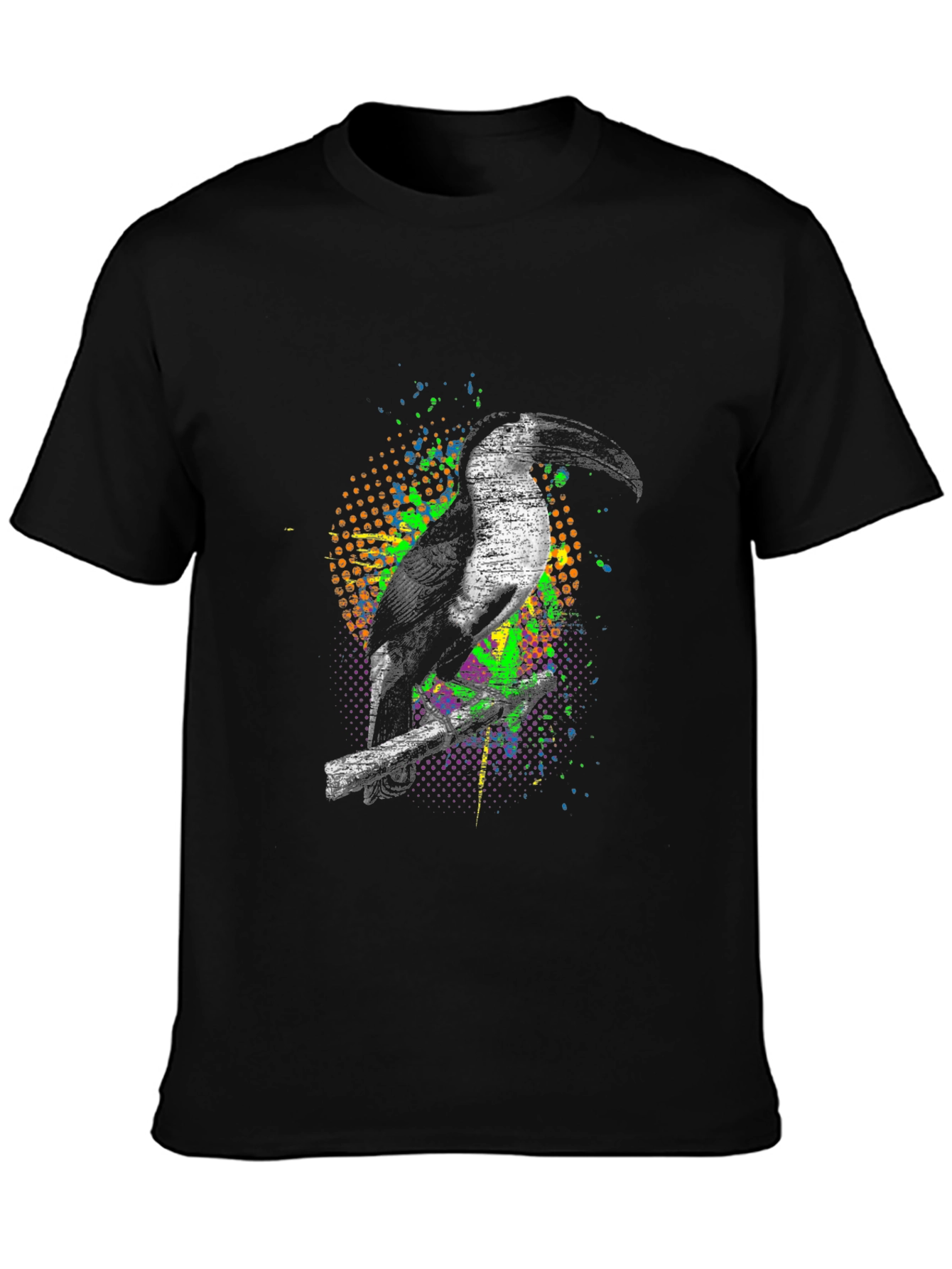 Toucan Graphic Tee - Modern Bird T-Shirt