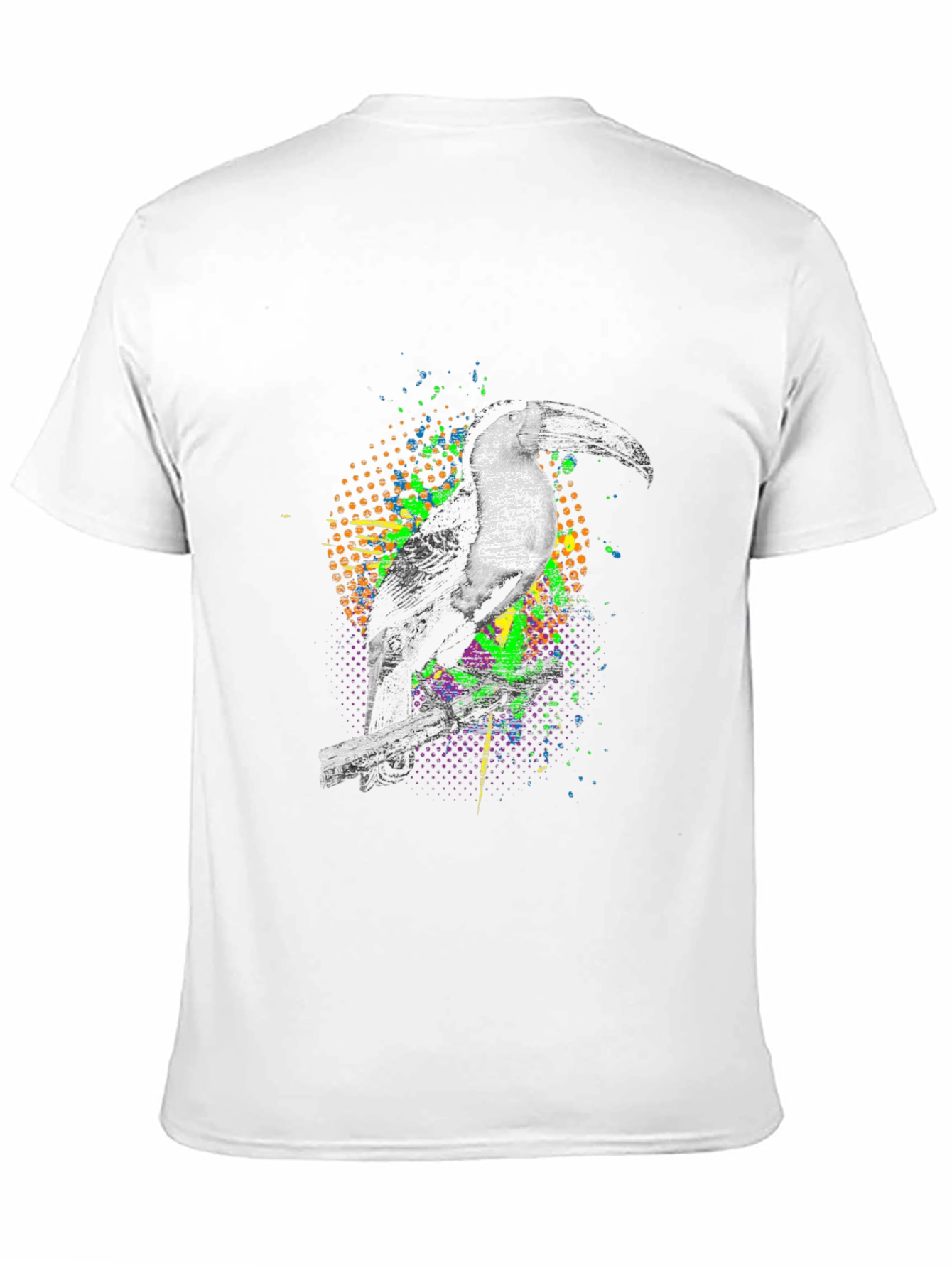 Toucan Graphic Tee - Modern Bird T-Shirt