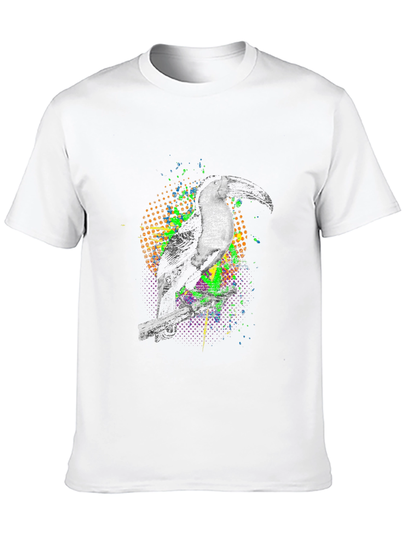 Toucan Graphic Tee - Modern Bird T-Shirt