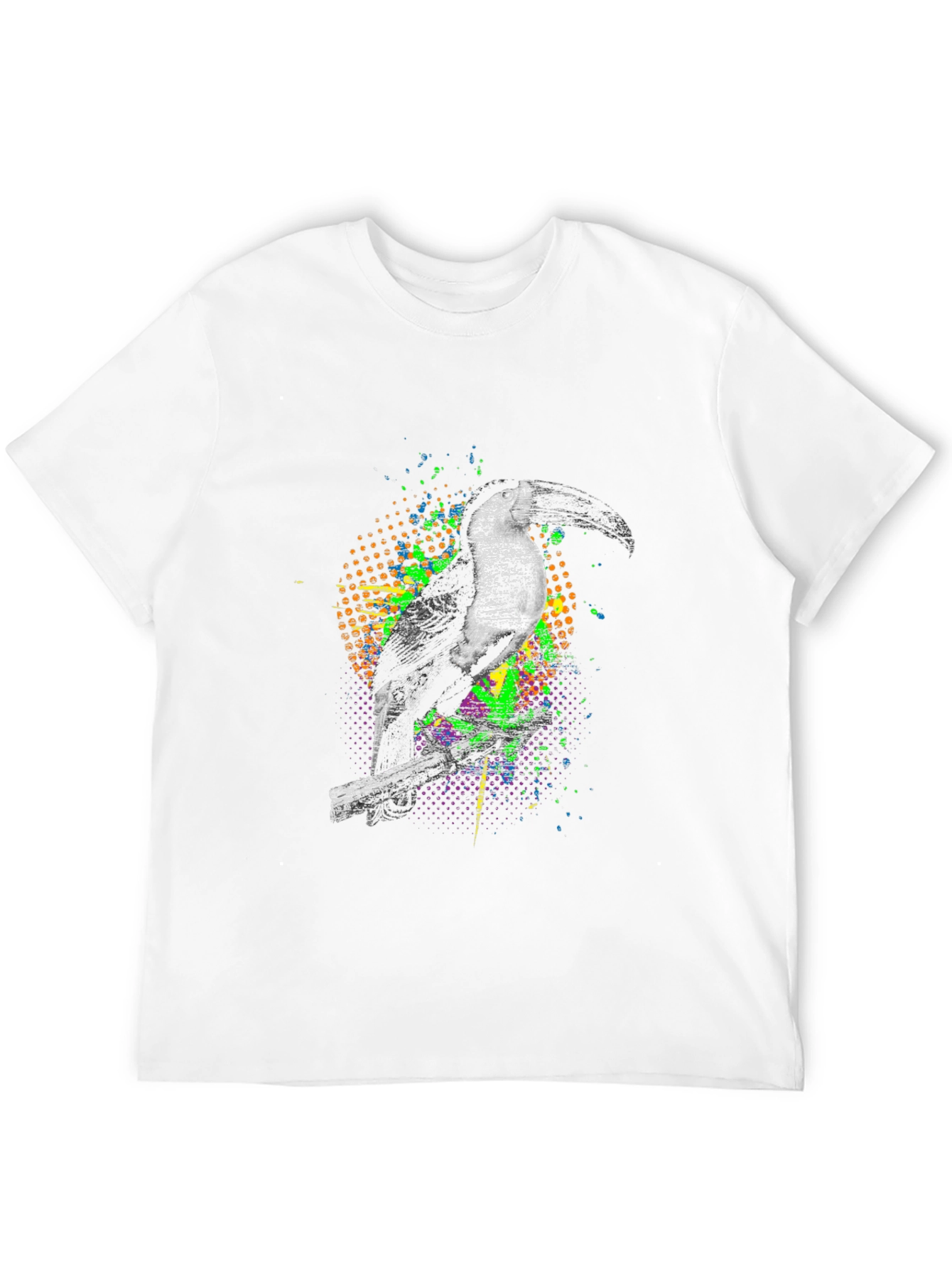 Toucan Graphic Tee - Modern Bird T-Shirt