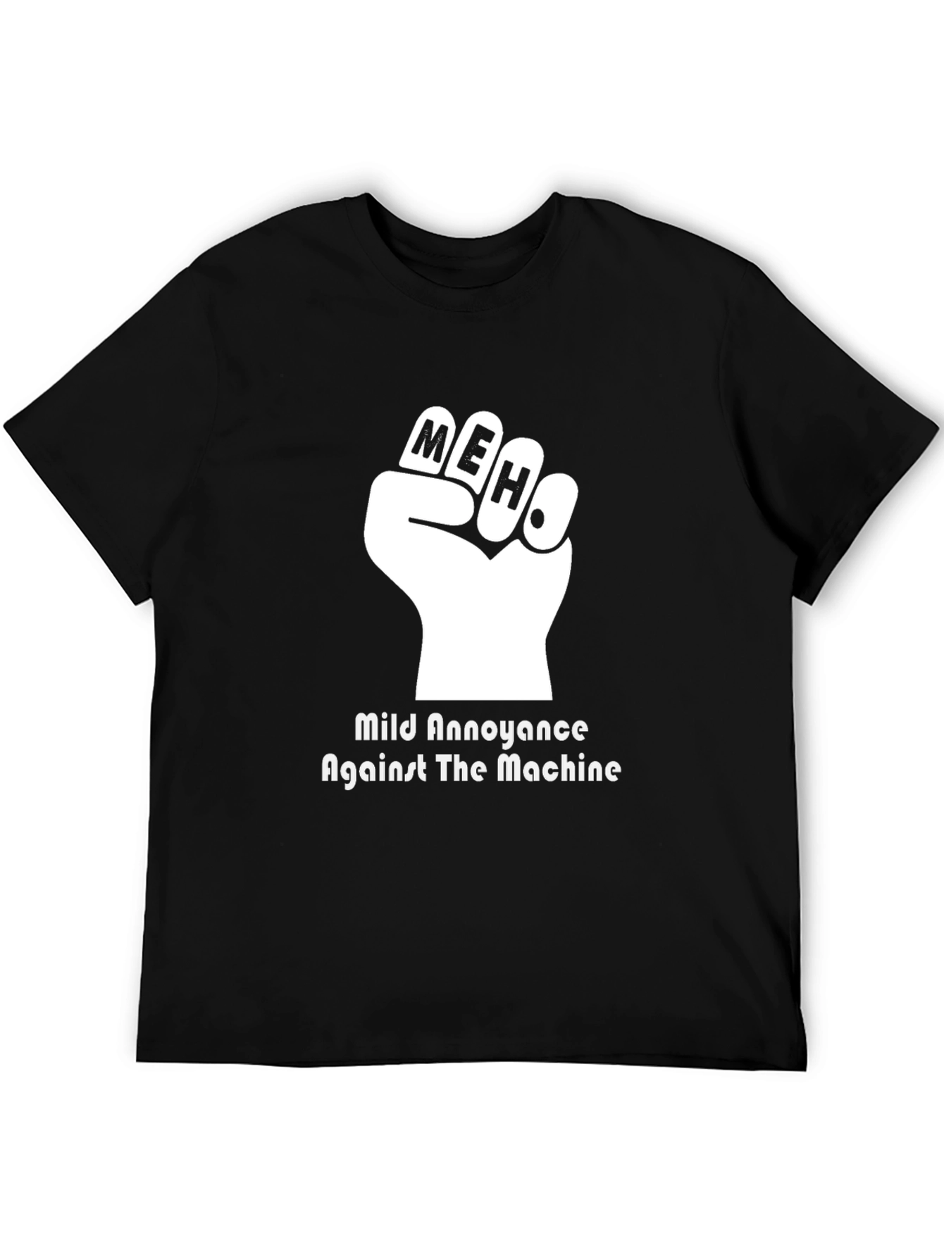 Meh! Mild Annoyance T-Shirt Funny Novelty Tee