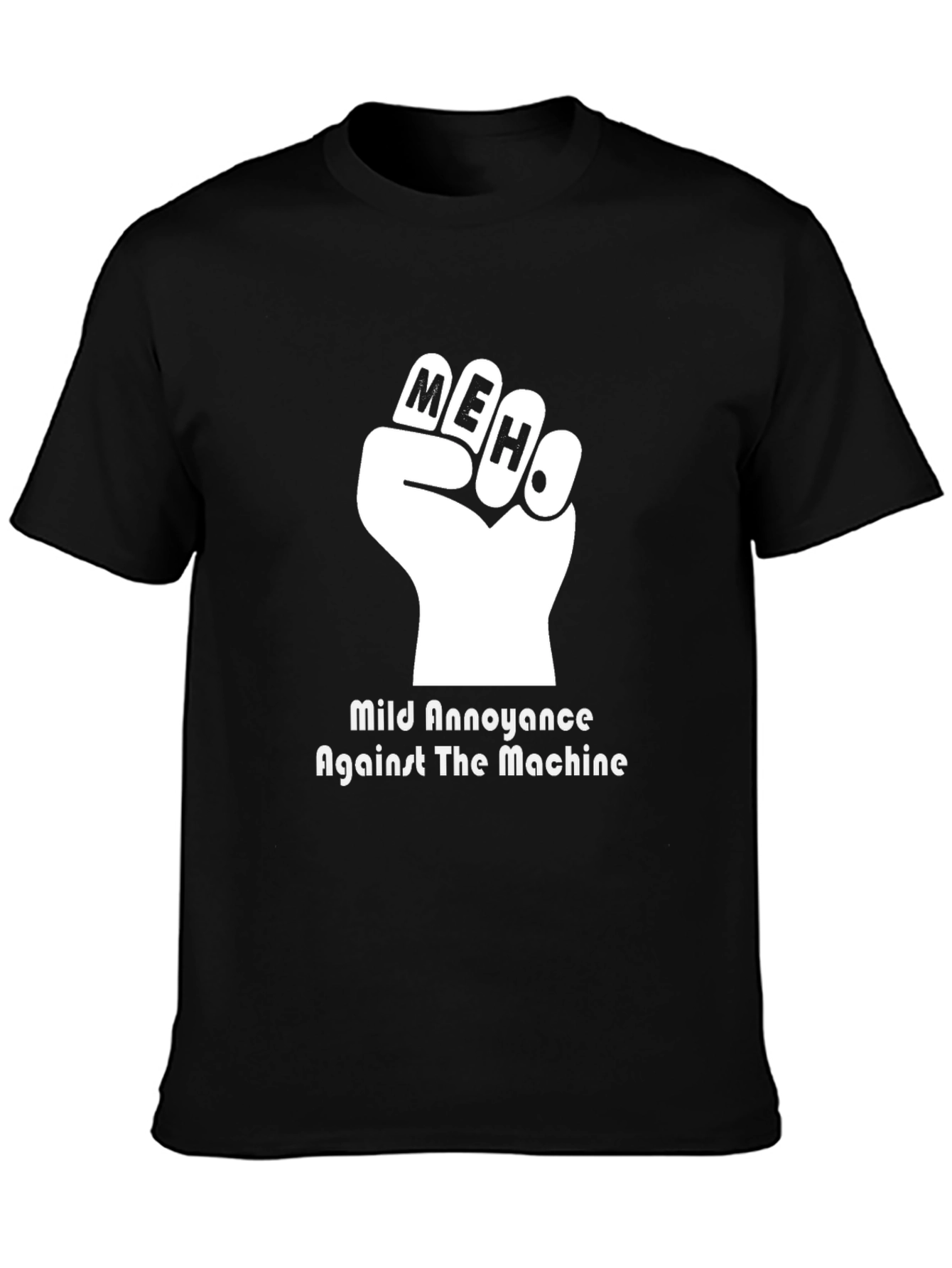 Meh! Mild Annoyance T-Shirt Funny Novelty Tee