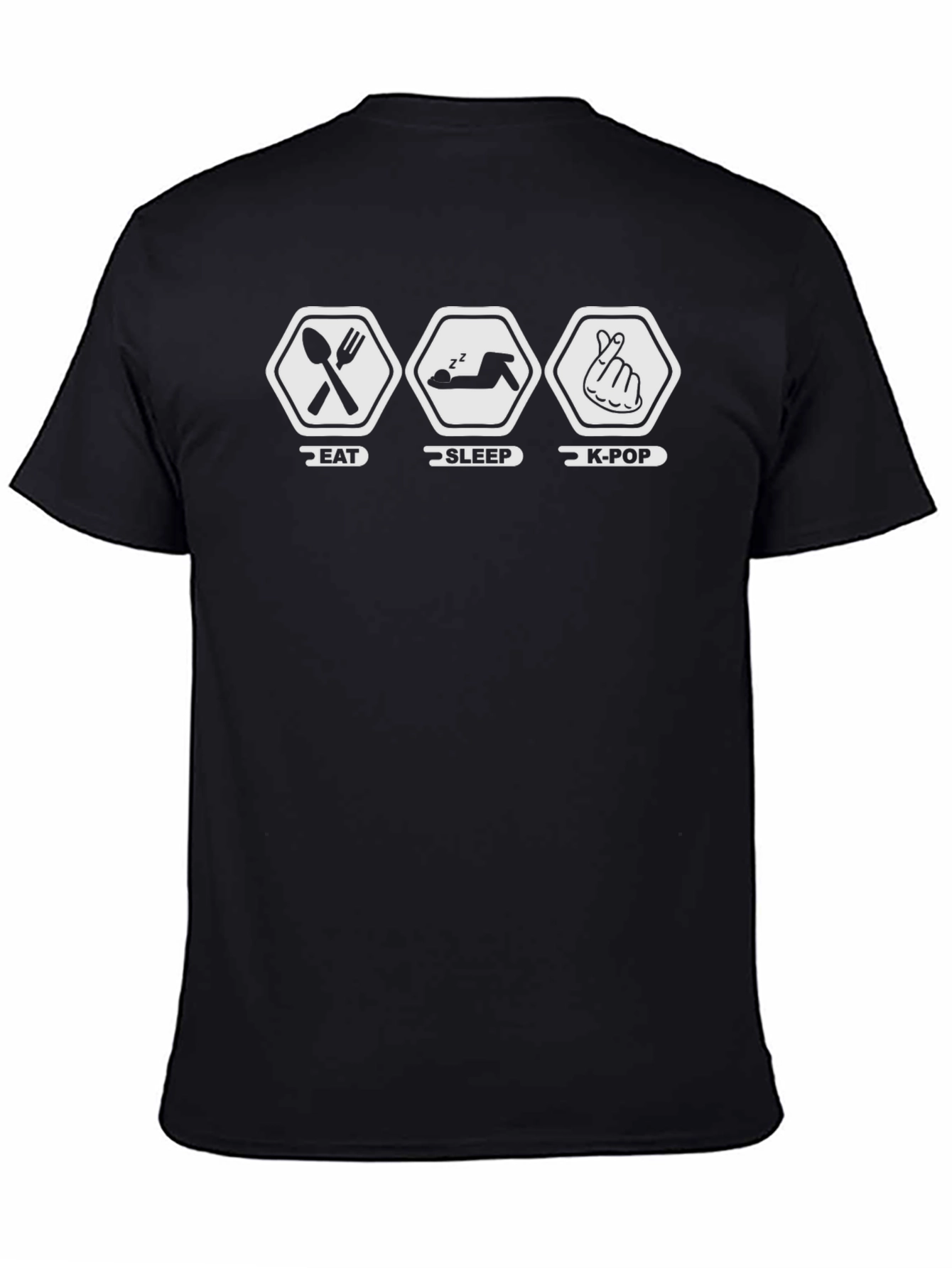 Eat Sleep K-Pop T-Shirt - Trendy Music Fan Apparel
