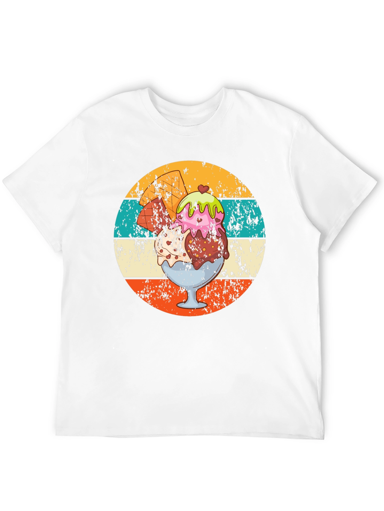 Retro Ice Cream Graphic Tee