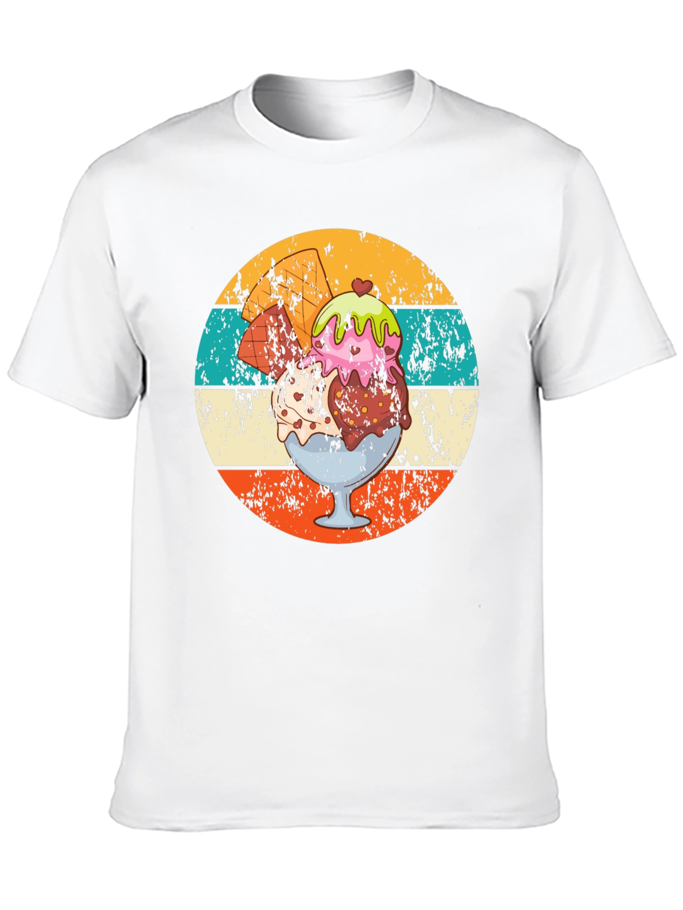 Retro Ice Cream Graphic Tee