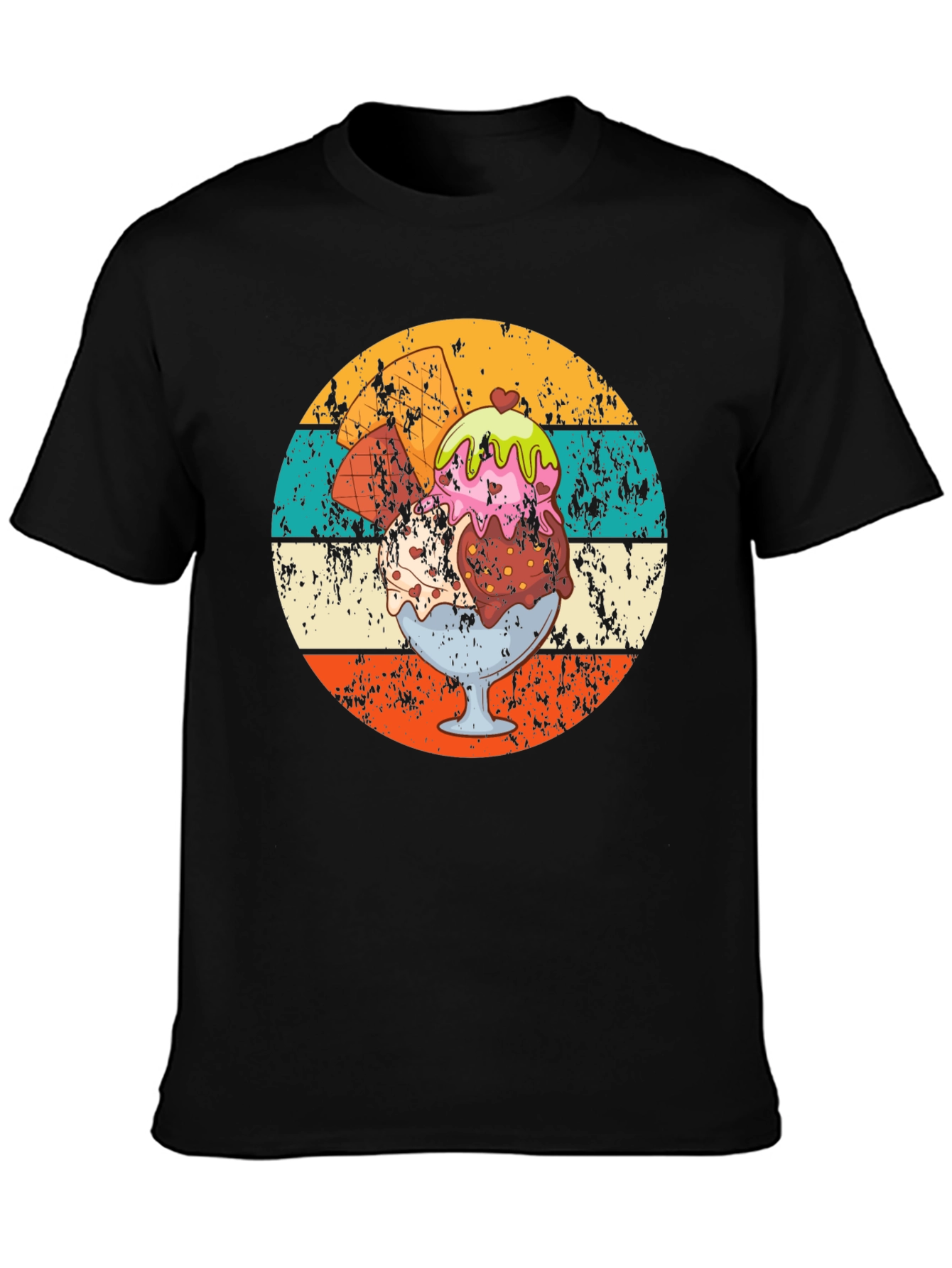 Retro Ice Cream Graphic Tee