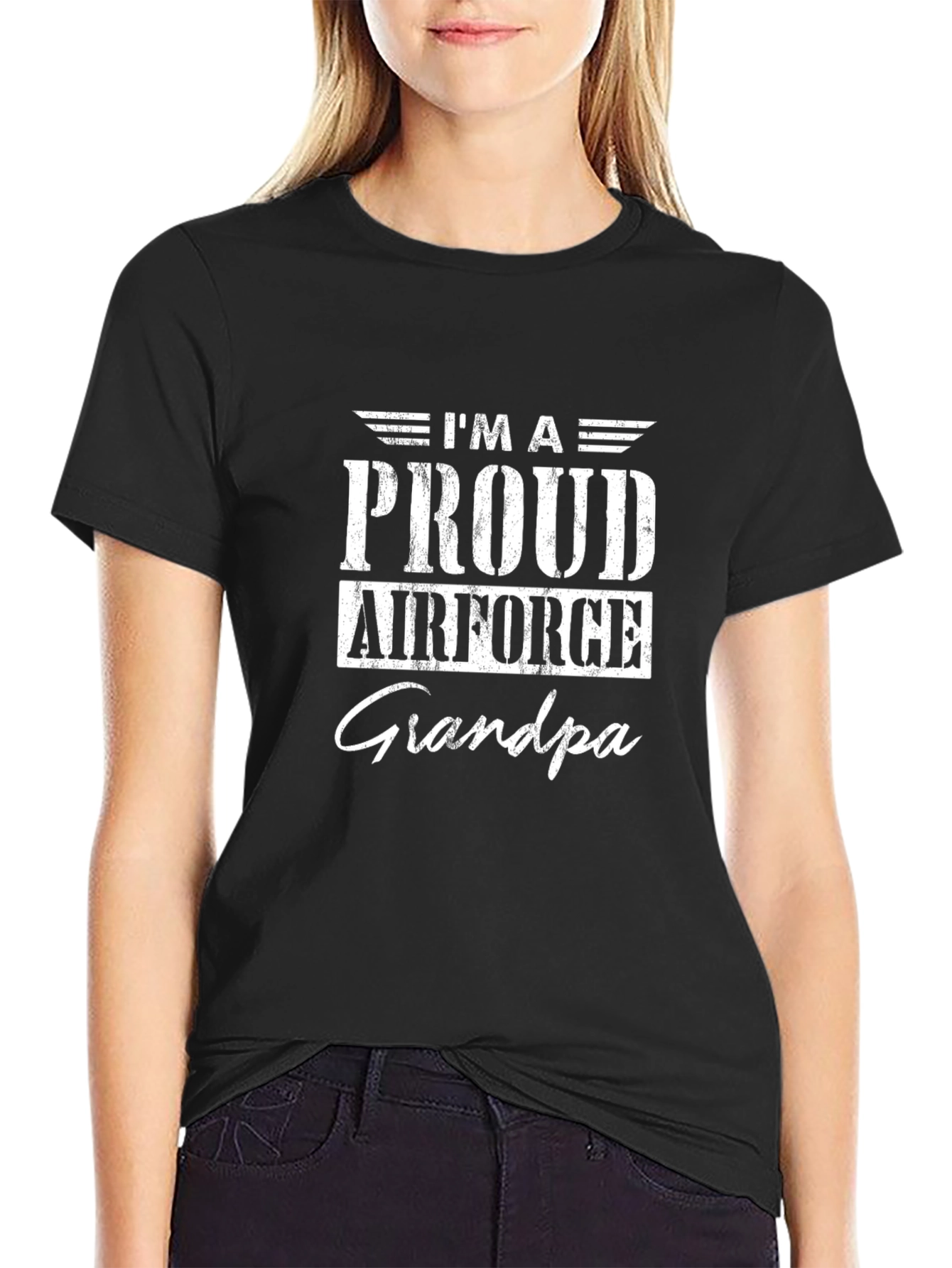 Proud Airforce Grandpa T-Shirt